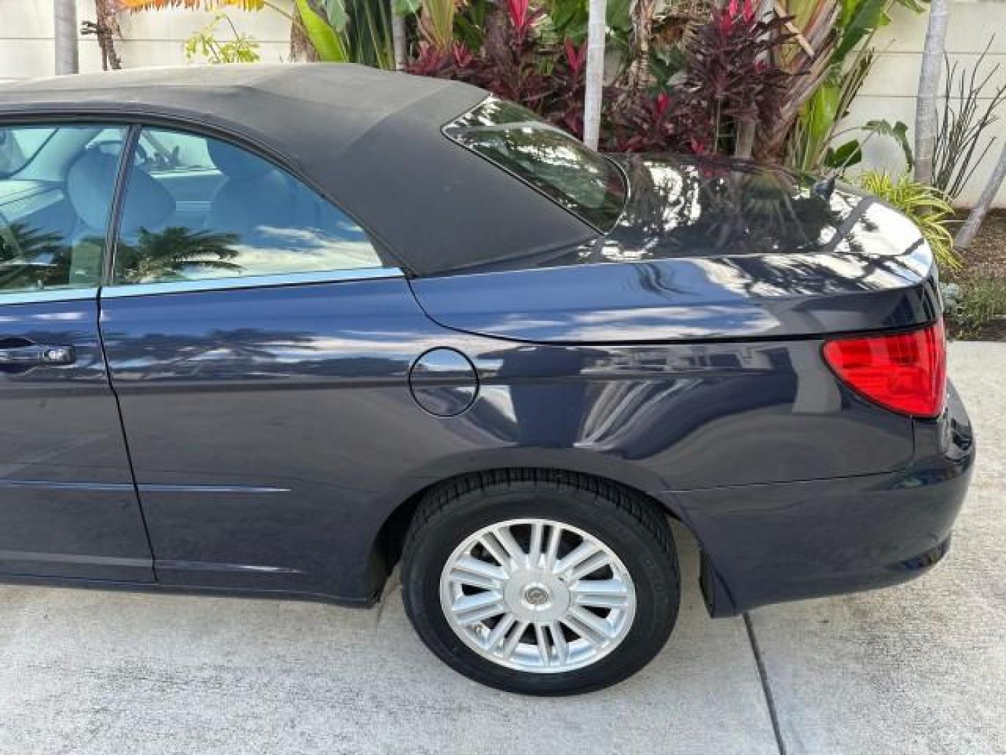 2008 Deep Water Blue Pearl /Slate Gray Chrysler Sebring LOW MILES 35,645 Touring (1C3LC55R68N) with an 2.7L V6 Cylinder Engine engine, Automatic transmission, located at 4701 North Dixie Hwy, Pompano Beach, FL, 33064, (954) 422-2889, 26.240938, -80.123474 - OUR WEBPAGE FLORIDACARS1.COM HAS OVER 100 PHOTOS AND FREE CARFAX LINK 2008 CHRYSLER SEBRING TOURING VIN: 1C3LC55R68N633310 1 C 3 L C 5 5 R 6 8 N 6 3 3 3 1 0 CONVERTIBLE 2.7L V6 F DOHC 24V GASOLINE FRONT WHEEL DRIVE Top Features Alloy Wheels Cloth Seats Satellite Radio Ready Soft Top Basic Features A - Photo#41