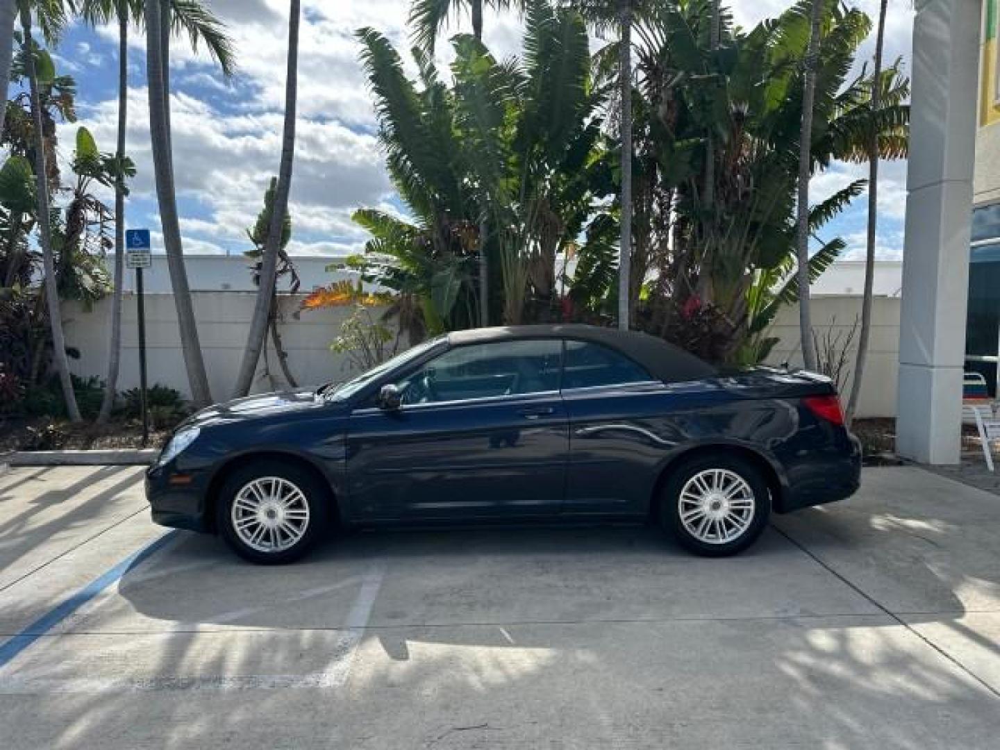 2008 Deep Water Blue Pearl /Slate Gray Chrysler Sebring LOW MILES 35,645 Touring (1C3LC55R68N) with an 2.7L V6 Cylinder Engine engine, Automatic transmission, located at 4701 North Dixie Hwy, Pompano Beach, FL, 33064, (954) 422-2889, 26.240938, -80.123474 - OUR WEBPAGE FLORIDACARS1.COM HAS OVER 100 PHOTOS AND FREE CARFAX LINK 2008 CHRYSLER SEBRING TOURING VIN: 1C3LC55R68N633310 1 C 3 L C 5 5 R 6 8 N 6 3 3 3 1 0 CONVERTIBLE 2.7L V6 F DOHC 24V GASOLINE FRONT WHEEL DRIVE Top Features Alloy Wheels Cloth Seats Satellite Radio Ready Soft Top Basic Features A - Photo#4