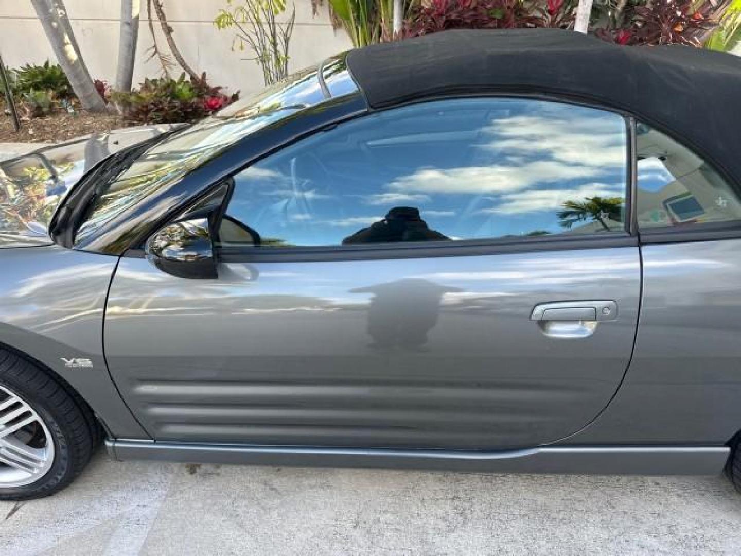 2004 Titanium Pearl /Midnight Mitsubishi Eclipse GTS SPYDER LOW MILES 36,896 CONV (4A3AE75H04E) with an 3.0L SOHC MPFI 24-Valve V6 Variable Induction Engine engine, Automatic transmission, located at 4701 North Dixie Hwy, Pompano Beach, FL, 33064, (954) 422-2889, 26.240938, -80.123474 - OUR WEBPAGE FLORIDACARS1.COM HAS OVER 100 PHOTOS AND FREE CARFAX LINK 2004 MITSUBISHI ECLIPSE SPYDER GTS VIN: 4A3AE75H04E031350 CONVERTIBLE 3.0L V6 F DOHC 24V GASOLINE FRONT WHEEL DRIVE THIS IS ONE OF THE NICEST MITSUBISHI S WE HAVE EVER LISTED, CLEAN FLORIDA TITLE. BRAND NEW THIS VEHICLE COST $27,2 - Photo#40