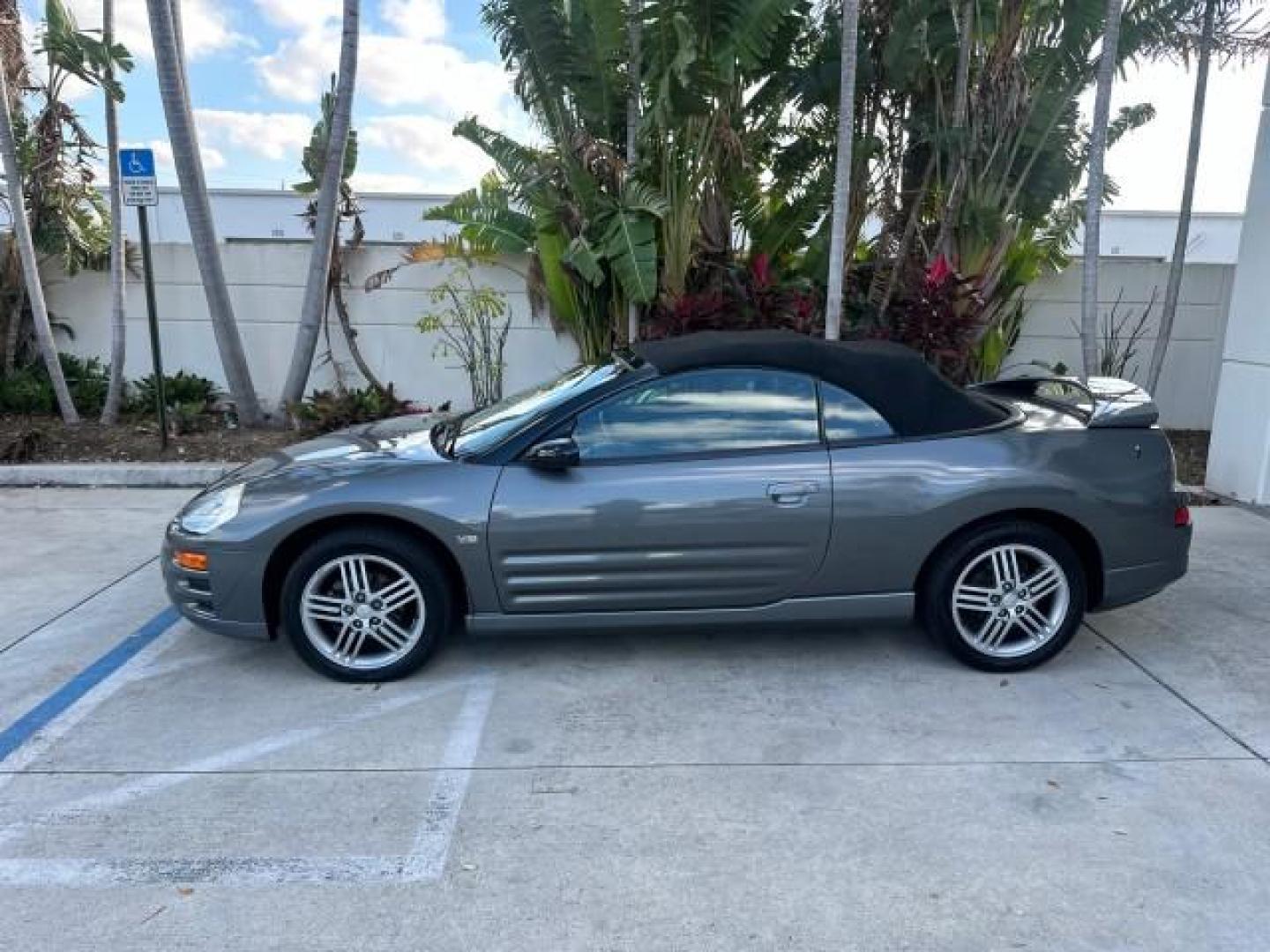 2004 Titanium Pearl /Midnight Mitsubishi Eclipse GTS SPYDER LOW MILES 36,896 CONV (4A3AE75H04E) with an 3.0L SOHC MPFI 24-Valve V6 Variable Induction Engine engine, Automatic transmission, located at 4701 North Dixie Hwy, Pompano Beach, FL, 33064, (954) 422-2889, 26.240938, -80.123474 - OUR WEBPAGE FLORIDACARS1.COM HAS OVER 100 PHOTOS AND FREE CARFAX LINK 2004 MITSUBISHI ECLIPSE SPYDER GTS VIN: 4A3AE75H04E031350 CONVERTIBLE 3.0L V6 F DOHC 24V GASOLINE FRONT WHEEL DRIVE THIS IS ONE OF THE NICEST MITSUBISHI S WE HAVE EVER LISTED, CLEAN FLORIDA TITLE. BRAND NEW THIS VEHICLE COST $27,2 - Photo#4