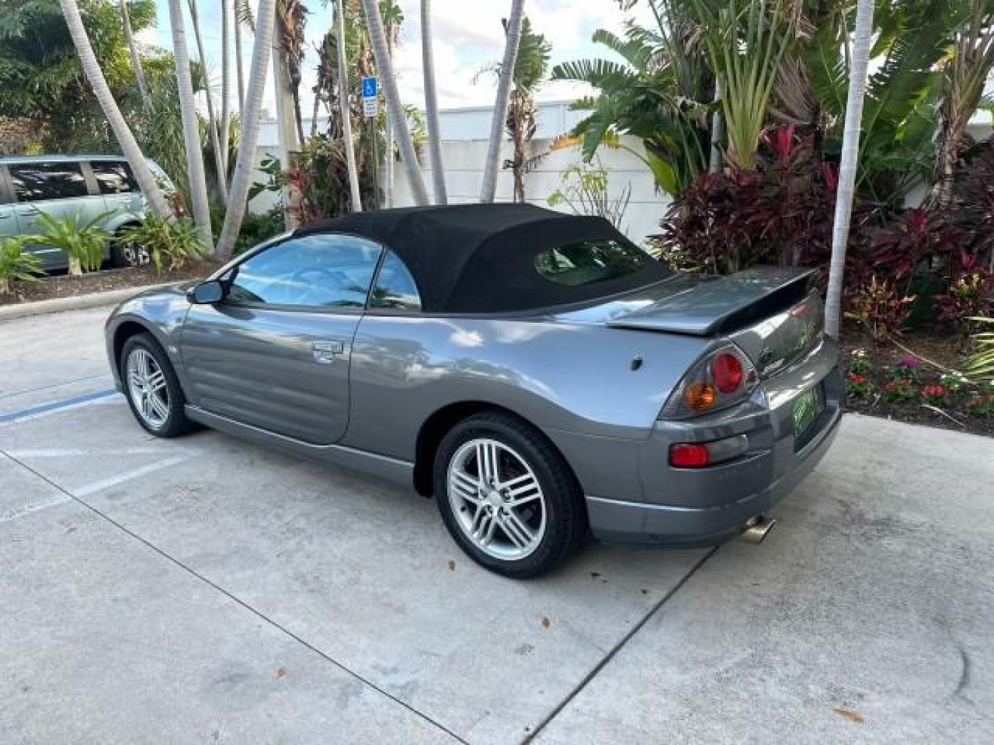 2004 Titanium Pearl /Midnight Mitsubishi Eclipse GTS SPYDER LOW MILES 36,896 CONV (4A3AE75H04E) with an 3.0L SOHC MPFI 24-Valve V6 Variable Induction Engine engine, Automatic transmission, located at 4701 North Dixie Hwy, Pompano Beach, FL, 33064, (954) 422-2889, 26.240938, -80.123474 - OUR WEBPAGE FLORIDACARS1.COM HAS OVER 100 PHOTOS AND FREE CARFAX LINK 2004 MITSUBISHI ECLIPSE SPYDER GTS VIN: 4A3AE75H04E031350 CONVERTIBLE 3.0L V6 F DOHC 24V GASOLINE FRONT WHEEL DRIVE THIS IS ONE OF THE NICEST MITSUBISHI S WE HAVE EVER LISTED, CLEAN FLORIDA TITLE. BRAND NEW THIS VEHICLE COST $27,2 - Photo#5