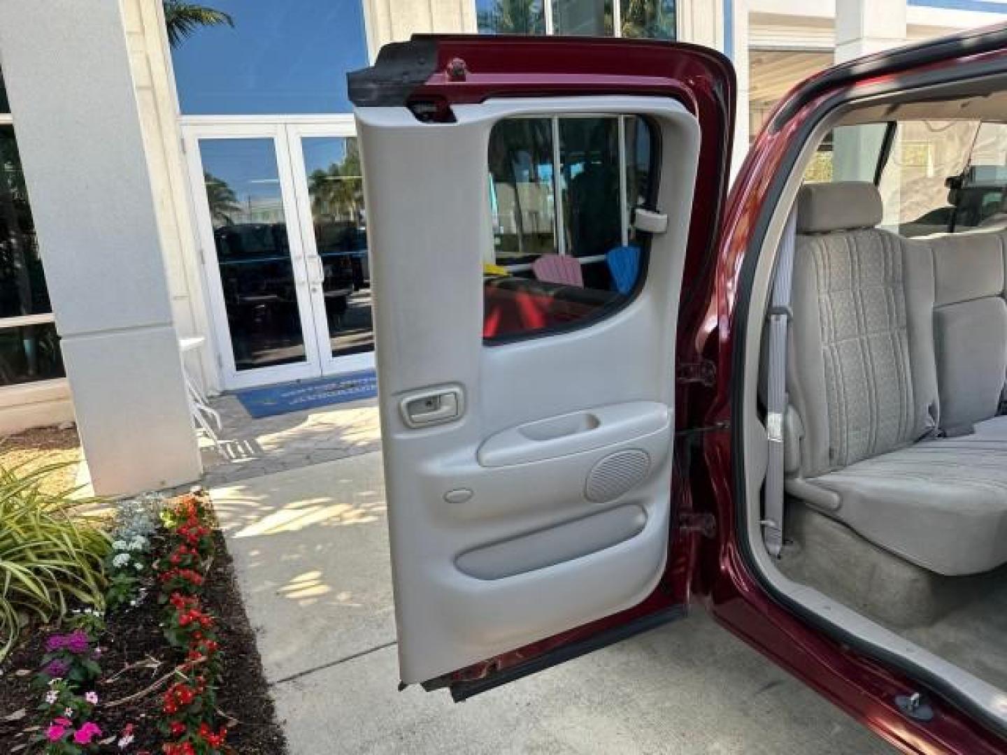 2003 Salsa Red Pearl /Gray Toyota Tundra SR5 1 OWNER FL TITLE 31 SERVICES (5TBRT34163S) with an 4.7L DOHC EFI 32-Valve V8 i-Force Engine engine, Automatic transmission, located at 4701 North Dixie Hwy, Pompano Beach, FL, 33064, (954) 422-2889, 26.240938, -80.123474 - 2003 TOYOTA TUNDRA SR5 VIN: 5TBRT34163S368762 4 DOOR EXTENDED CAB PICKUP 4.7L V8 F DOHC 32V GASOLINE REAR WHEEL DRIVE Highlighted Features Bed Liner Cloth Seats ABS Brakes Automatic Transmission Power Locks AM/FM Stereo CD Audio Power Mirrors Air Conditioning Cassette Player Power Windows Presenting - Photo#15