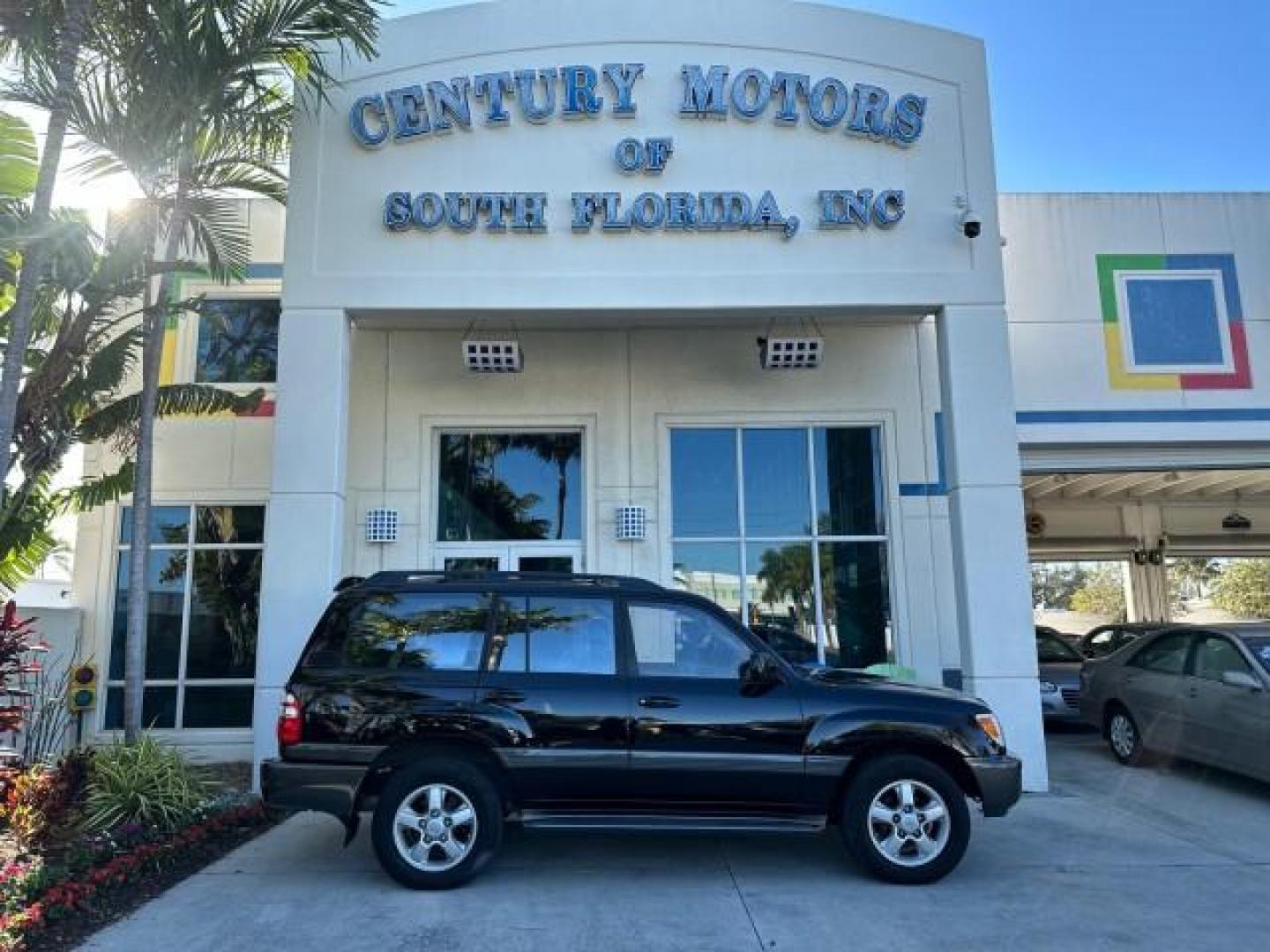 2003 Black Garnet Pearl /Stone Toyota Land Cruiser 4X4 18 SERVICE RECORDS NEW TIMING (JTEHT05JX32) with an 4.7L DOHC EFI 32-Valve V8 Engine engine, Automatic transmission, located at 4701 North Dixie Hwy, Pompano Beach, FL, 33064, (954) 422-2889, 26.240938, -80.123474 - OUR WEBPAGE FLORIDACARS1.COM HAS OVER 100 PHOTOS AND FREE CARFAX LINK 2003 TOYOTA LAND CRUISER VIN: JTEHT05JX32048900 J T E H T 0 5 J X 3 2 0 4 8 9 0 0 4 DOOR WAGON/SPORT UTILITY 4.7L V8 F DOHC 32V GASOLINE ALL WHEEL DRIVE NEW TIMING 10/17/2019 124,356 Toyota of Deerfield Beach Deerfield Beach, Flor - Photo#0