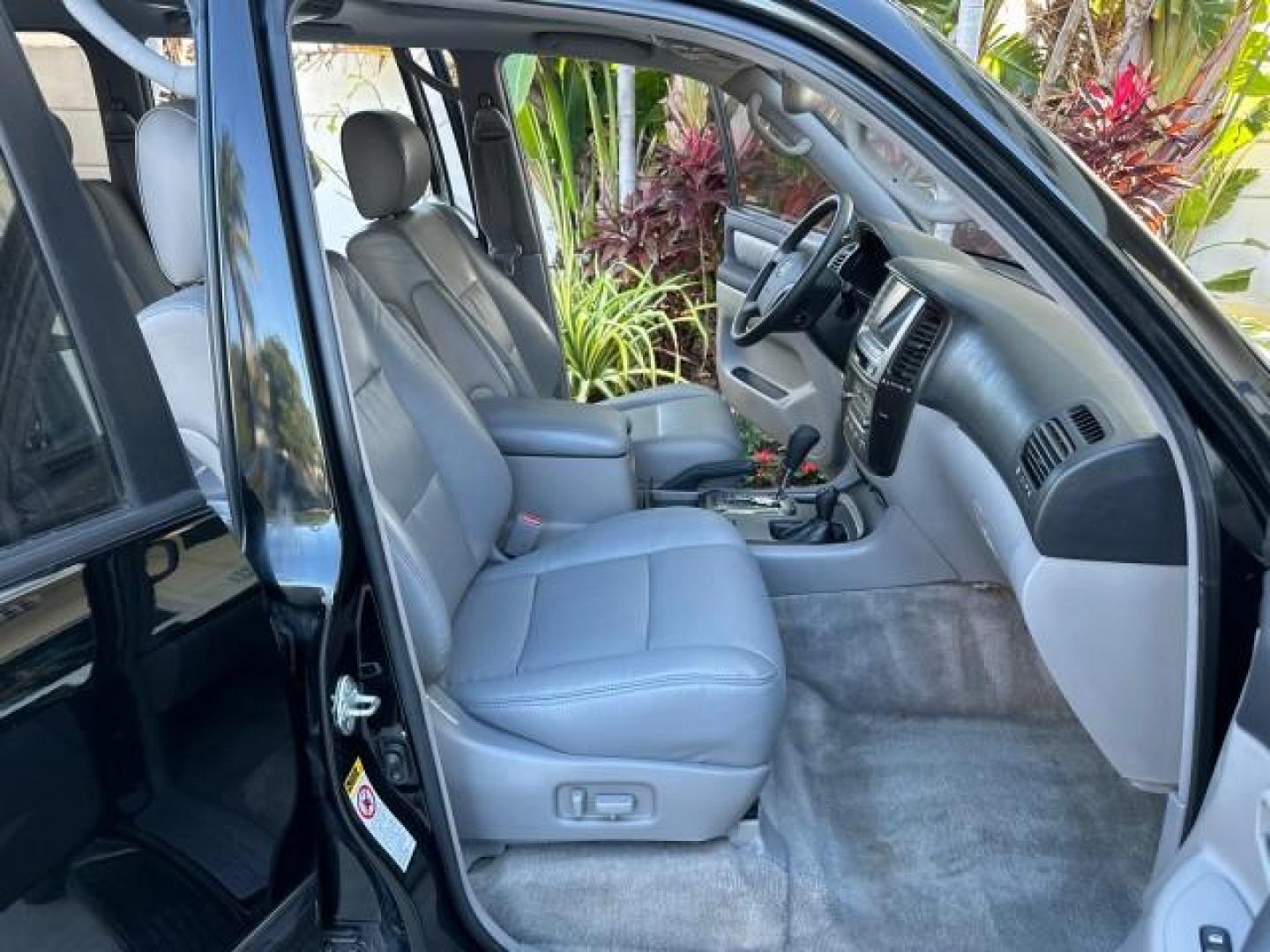 2003 Black Garnet Pearl /Stone Toyota Land Cruiser 4X4 18 SERVICE RECORDS NEW TIMING (JTEHT05JX32) with an 4.7L DOHC EFI 32-Valve V8 Engine engine, Automatic transmission, located at 4701 North Dixie Hwy, Pompano Beach, FL, 33064, (954) 422-2889, 26.240938, -80.123474 - OUR WEBPAGE FLORIDACARS1.COM HAS OVER 100 PHOTOS AND FREE CARFAX LINK 2003 TOYOTA LAND CRUISER VIN: JTEHT05JX32048900 J T E H T 0 5 J X 3 2 0 4 8 9 0 0 4 DOOR WAGON/SPORT UTILITY 4.7L V8 F DOHC 32V GASOLINE ALL WHEEL DRIVE NEW TIMING 10/17/2019 124,356 Toyota of Deerfield Beach Deerfield Beach, Flor - Photo#12