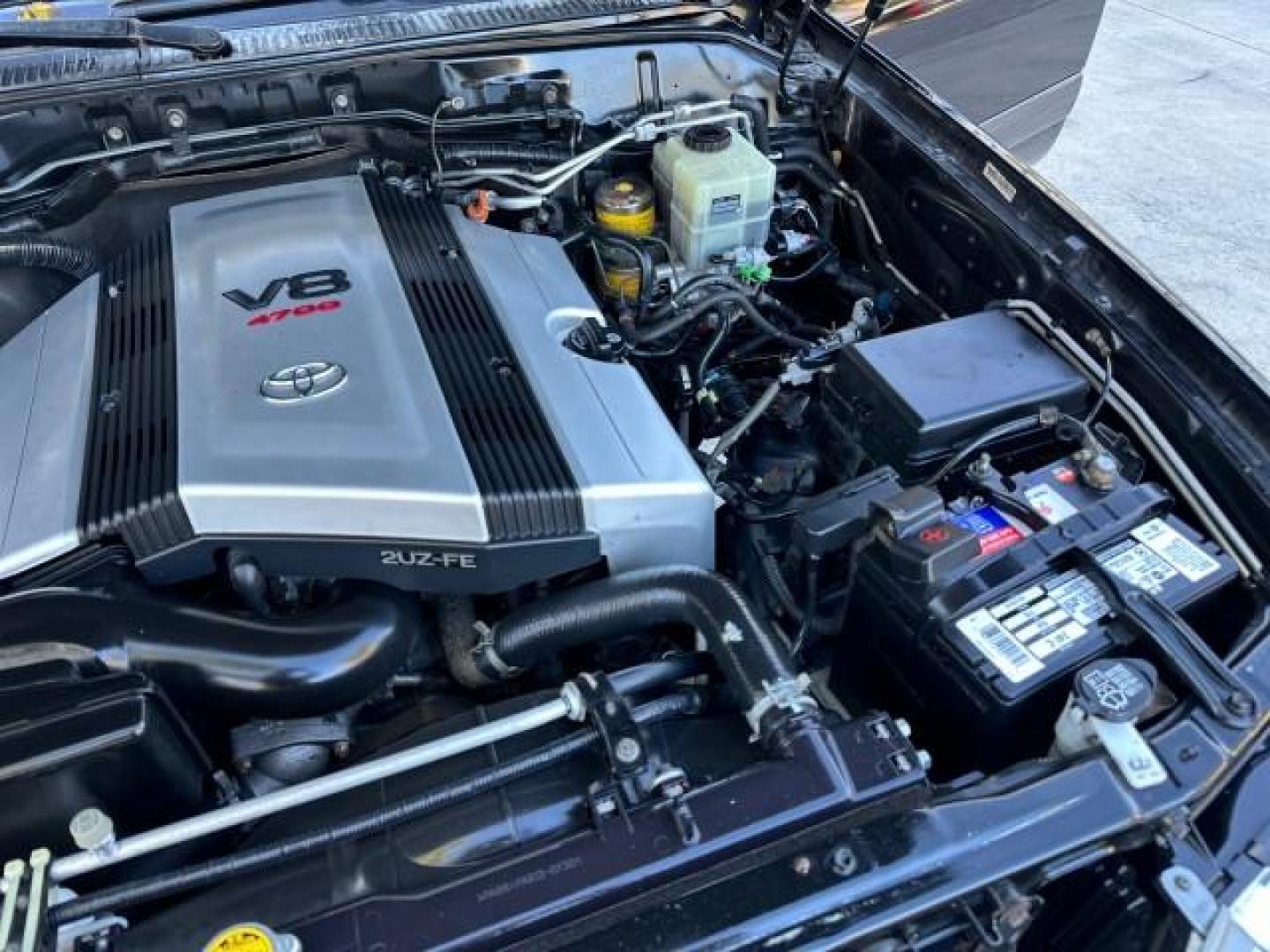 2003 Black Garnet Pearl /Stone Toyota Land Cruiser 4X4 18 SERVICE RECORDS NEW TIMING (JTEHT05JX32) with an 4.7L DOHC EFI 32-Valve V8 Engine engine, Automatic transmission, located at 4701 North Dixie Hwy, Pompano Beach, FL, 33064, (954) 422-2889, 26.240938, -80.123474 - OUR WEBPAGE FLORIDACARS1.COM HAS OVER 100 PHOTOS AND FREE CARFAX LINK 2003 TOYOTA LAND CRUISER VIN: JTEHT05JX32048900 J T E H T 0 5 J X 3 2 0 4 8 9 0 0 4 DOOR WAGON/SPORT UTILITY 4.7L V8 F DOHC 32V GASOLINE ALL WHEEL DRIVE NEW TIMING 10/17/2019 124,356 Toyota of Deerfield Beach Deerfield Beach, Flor - Photo#43