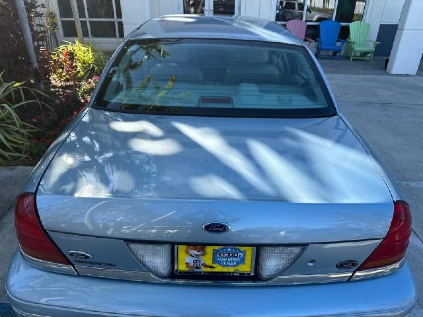 2003 Light Blue Metallic /Medium Parchment Ford Crown Victoria LX LOW MILES 31,713 (2FAFP74W53X) with an 4.6L SEFI OHC V8 Engine engine, Automatic transmission, located at 4701 North Dixie Hwy, Pompano Beach, FL, 33064, (954) 422-2889, 26.240938, -80.123474 - OUR WEBPAGE FLORIDACARS1.COM HAS OVER 100 PHOTOS AND FREE CARFAX LINK 2003 FORD CROWN VICTORIA LX VIN: 2FAFP74W53X100538 2 F A F P 7 4 W 5 3 X 1 0 0 5 3 8 SEDAN 4 DR 4.6L V8 F GASOLINE REAR WHEEL DRIVE Basic Features ABS Brakes CD Audio Power Mirrors Traction Control AM/FM Stereo Cassette Player Pow - Photo#50