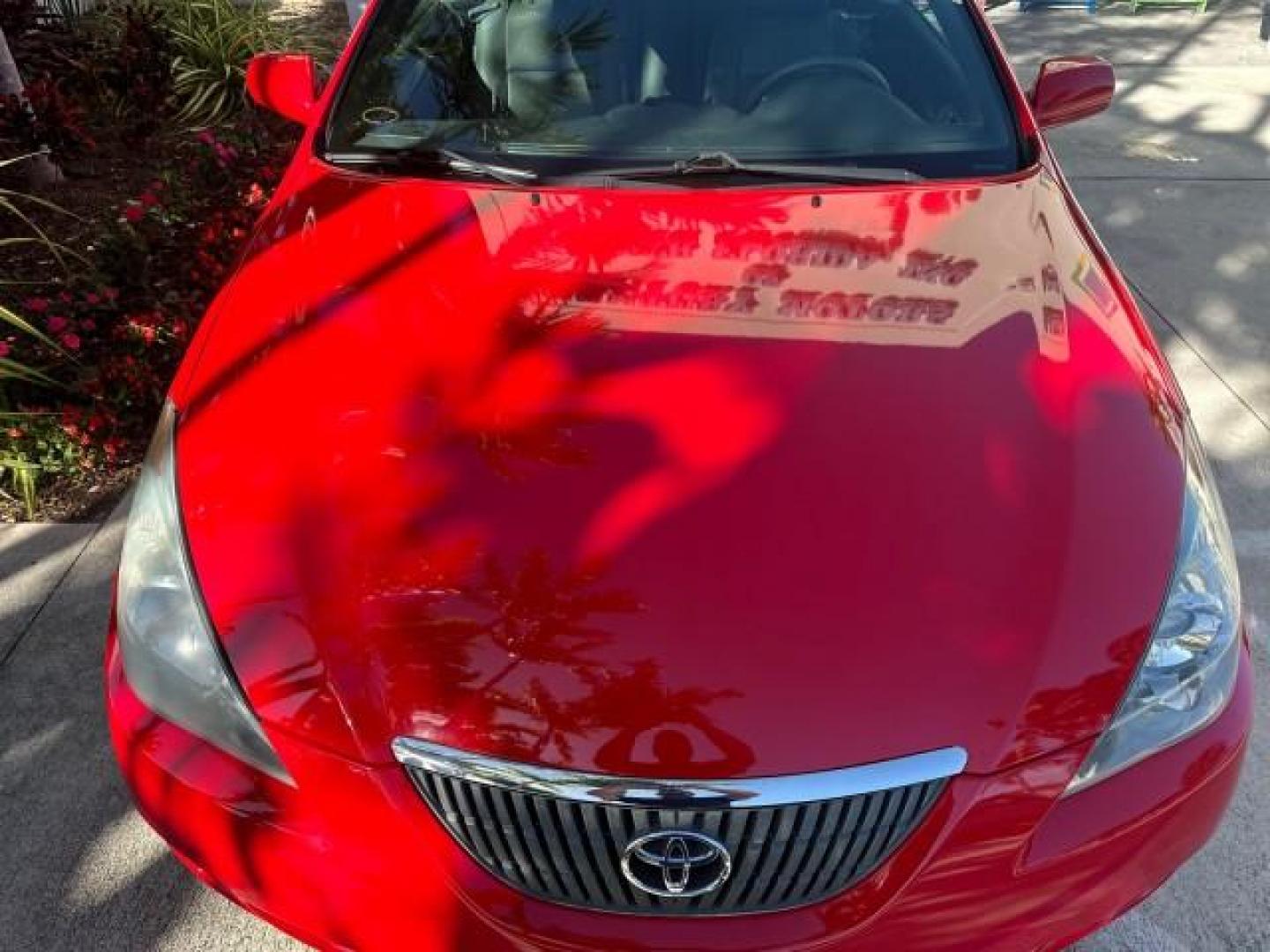 2004 Absolutely Red /Dark Stone Toyota Camry Solara 1 FL SLE LOW MILES 17,713 (4T1FA38P74U) with an 3.3L DOHC SMPI VVT-i 24-Valve V6 Engine engine, Automatic transmission, located at 4701 North Dixie Hwy, Pompano Beach, FL, 33064, (954) 422-2889, 26.240938, -80.123474 - OUR WEBPAGE FLORIDACARS1.COM HAS OVER 100 PHOTOS AND FREE CARFAX LINK 2004 TOYOTA CAMRY SOLARA SLE V6 VIN: 4T1FA38P74U024669 4 T 1 F A 3 8 P 7 4 U 0 2 4 6 6 9 CONVERTIBLE 3.3L V6 F DOHC 24V 29 MPG GASOLINE FRONT WHEEL DRIVE Top Features Alloy Wheels Leather Seats Front Seat Heaters Satellite Radio R - Photo#30