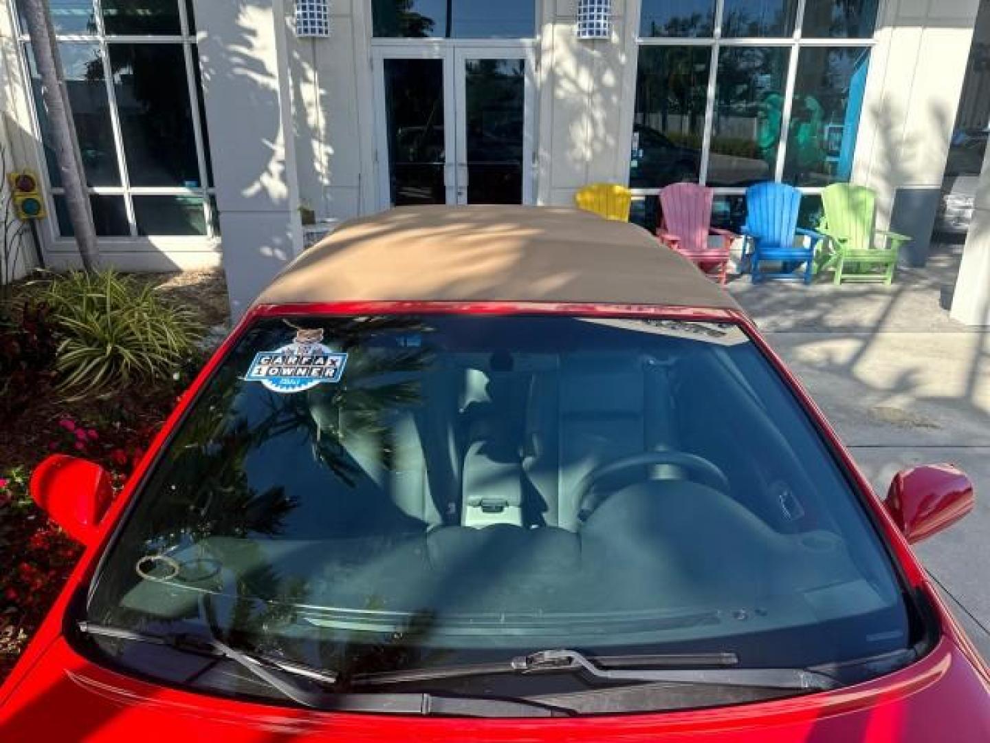 2004 Absolutely Red /Dark Stone Toyota Camry Solara 1 FL SLE LOW MILES 17,713 (4T1FA38P74U) with an 3.3L DOHC SMPI VVT-i 24-Valve V6 Engine engine, Automatic transmission, located at 4701 North Dixie Hwy, Pompano Beach, FL, 33064, (954) 422-2889, 26.240938, -80.123474 - OUR WEBPAGE FLORIDACARS1.COM HAS OVER 100 PHOTOS AND FREE CARFAX LINK 2004 TOYOTA CAMRY SOLARA SLE V6 VIN: 4T1FA38P74U024669 4 T 1 F A 3 8 P 7 4 U 0 2 4 6 6 9 CONVERTIBLE 3.3L V6 F DOHC 24V 29 MPG GASOLINE FRONT WHEEL DRIVE Top Features Alloy Wheels Leather Seats Front Seat Heaters Satellite Radio R - Photo#31