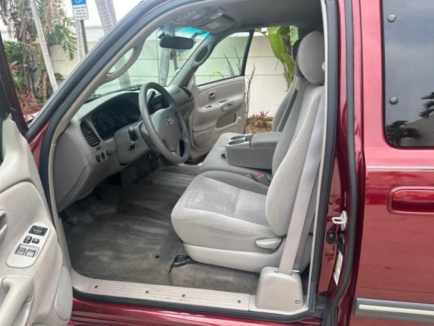2006 Salsa Red Pearl /Light Charcoal Toyota Tundra SR5 1 OWNER LOW MILES 64,232 (5TBRU34146S) with an 4.0L DOHC SEFI 24-Valve V6 Engine engine, Automatic transmission, located at 4701 North Dixie Hwy, Pompano Beach, FL, 33064, (954) 422-2889, 26.240938, -80.123474 - OUR WEBPAGE FLORIDACARS1.COM HAS OVER 100 PHOTOS AND FREE CARFAX LINK 2006 TOYOTA TUNDRA SR5 VIN: 5TBRU34146S465329 5 T B R U 3 4 1 4 6 S 4 6 5 3 2 9 4 DOOR EXTENDED CAB PICKUP 4.0L V6 F DOHC 24V GASOLINE REAR WHEEL DRIVE Top Features Bed Liner Cloth Seats Running Boards Basic Features ABS Brakes Au - Photo#11