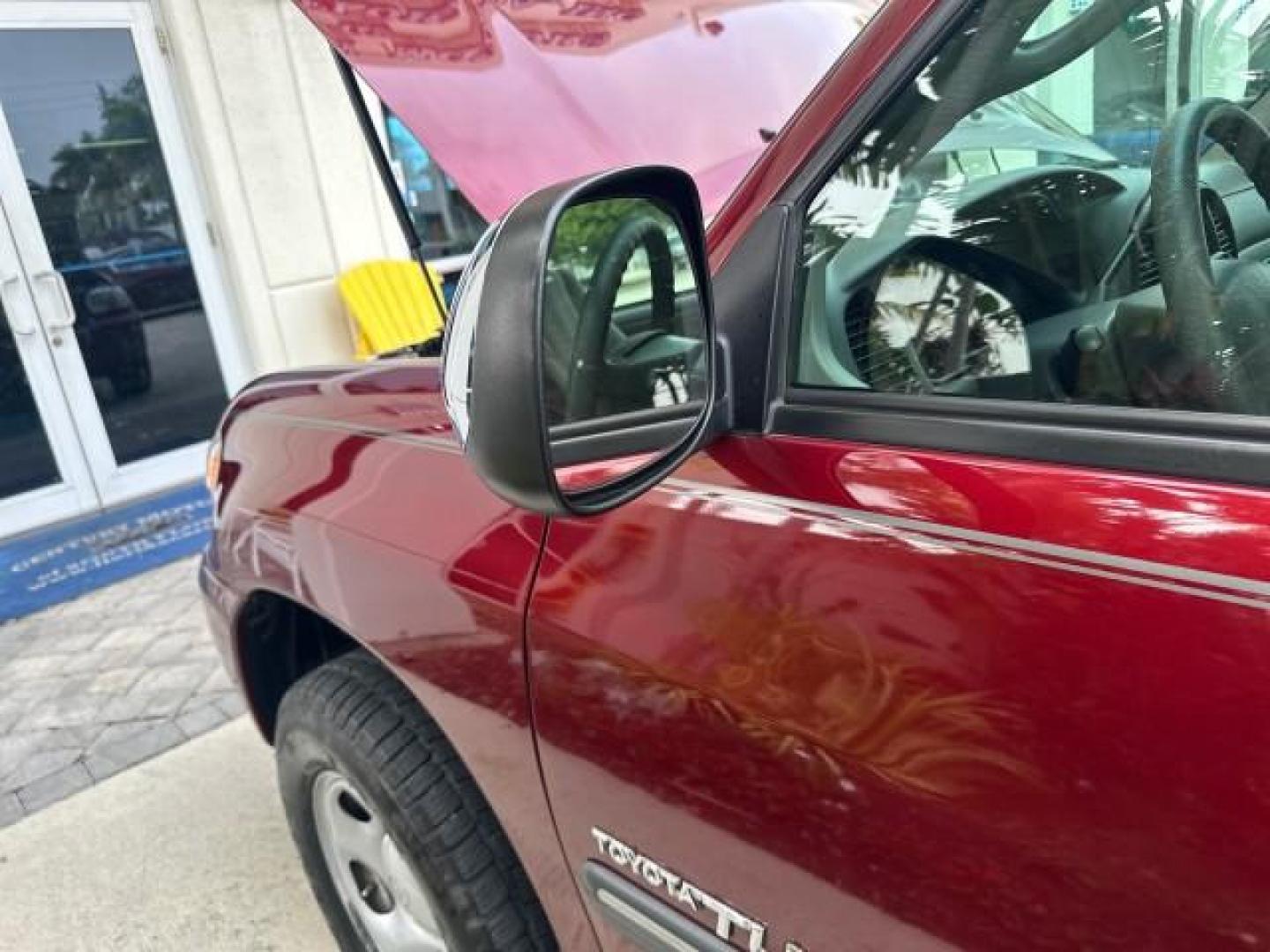 2006 Salsa Red Pearl /Light Charcoal Toyota Tundra SR5 1 OWNER LOW MILES 64,232 (5TBRU34146S) with an 4.0L DOHC SEFI 24-Valve V6 Engine engine, Automatic transmission, located at 4701 North Dixie Hwy, Pompano Beach, FL, 33064, (954) 422-2889, 26.240938, -80.123474 - OUR WEBPAGE FLORIDACARS1.COM HAS OVER 100 PHOTOS AND FREE CARFAX LINK 2006 TOYOTA TUNDRA SR5 VIN: 5TBRU34146S465329 5 T B R U 3 4 1 4 6 S 4 6 5 3 2 9 4 DOOR EXTENDED CAB PICKUP 4.0L V6 F DOHC 24V GASOLINE REAR WHEEL DRIVE Top Features Bed Liner Cloth Seats Running Boards Basic Features ABS Brakes Au - Photo#92