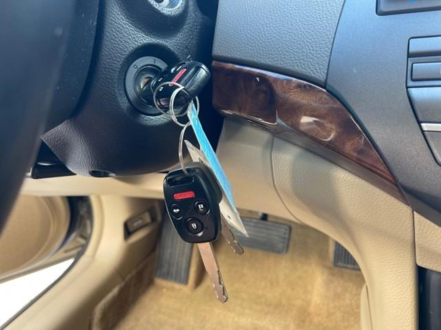 2009 Bold Beige Metallic /Ivory Honda Accord Sdn EX-L LOW MILES 31,501 (1HGCP26819A) with an 2.4L DOHC MPFI 16-Valve i-VTEC I4 Engine engine, Automatic transmission, located at 4701 North Dixie Hwy, Pompano Beach, FL, 33064, (954) 422-2889, 26.240938, -80.123474 - OUR WEBPAGE FLORIDACARS1.COM HAS OVER 100 PHOTOS AND FREE CARFAX LINK 2009 HONDA ACCORD EX-L VIN: 1HGCP26819A145607 1 H G C P 2 6 8 1 9 A 1 4 5 6 0 7 SEDAN 4 DR 2.4L I4 F DOHC 16V 31 MPG GASOLINE FRONT WHEEL DRIVE Top Features Alloy Wheels Satellite Radio Ready Front Seat Heaters Sunroof(s) Leather - Photo#51