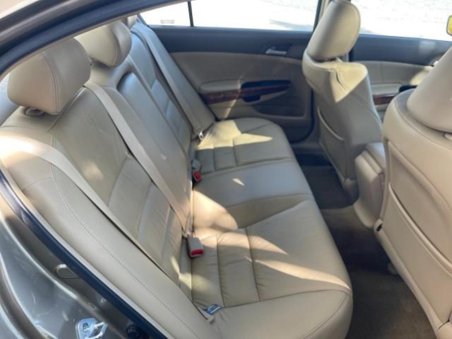 2009 Bold Beige Metallic /Ivory Honda Accord Sdn EX-L LOW MILES 31,501 (1HGCP26819A) with an 2.4L DOHC MPFI 16-Valve i-VTEC I4 Engine engine, Automatic transmission, located at 4701 North Dixie Hwy, Pompano Beach, FL, 33064, (954) 422-2889, 26.240938, -80.123474 - OUR WEBPAGE FLORIDACARS1.COM HAS OVER 100 PHOTOS AND FREE CARFAX LINK 2009 HONDA ACCORD EX-L VIN: 1HGCP26819A145607 1 H G C P 2 6 8 1 9 A 1 4 5 6 0 7 SEDAN 4 DR 2.4L I4 F DOHC 16V 31 MPG GASOLINE FRONT WHEEL DRIVE Top Features Alloy Wheels Satellite Radio Ready Front Seat Heaters Sunroof(s) Leather - Photo#90