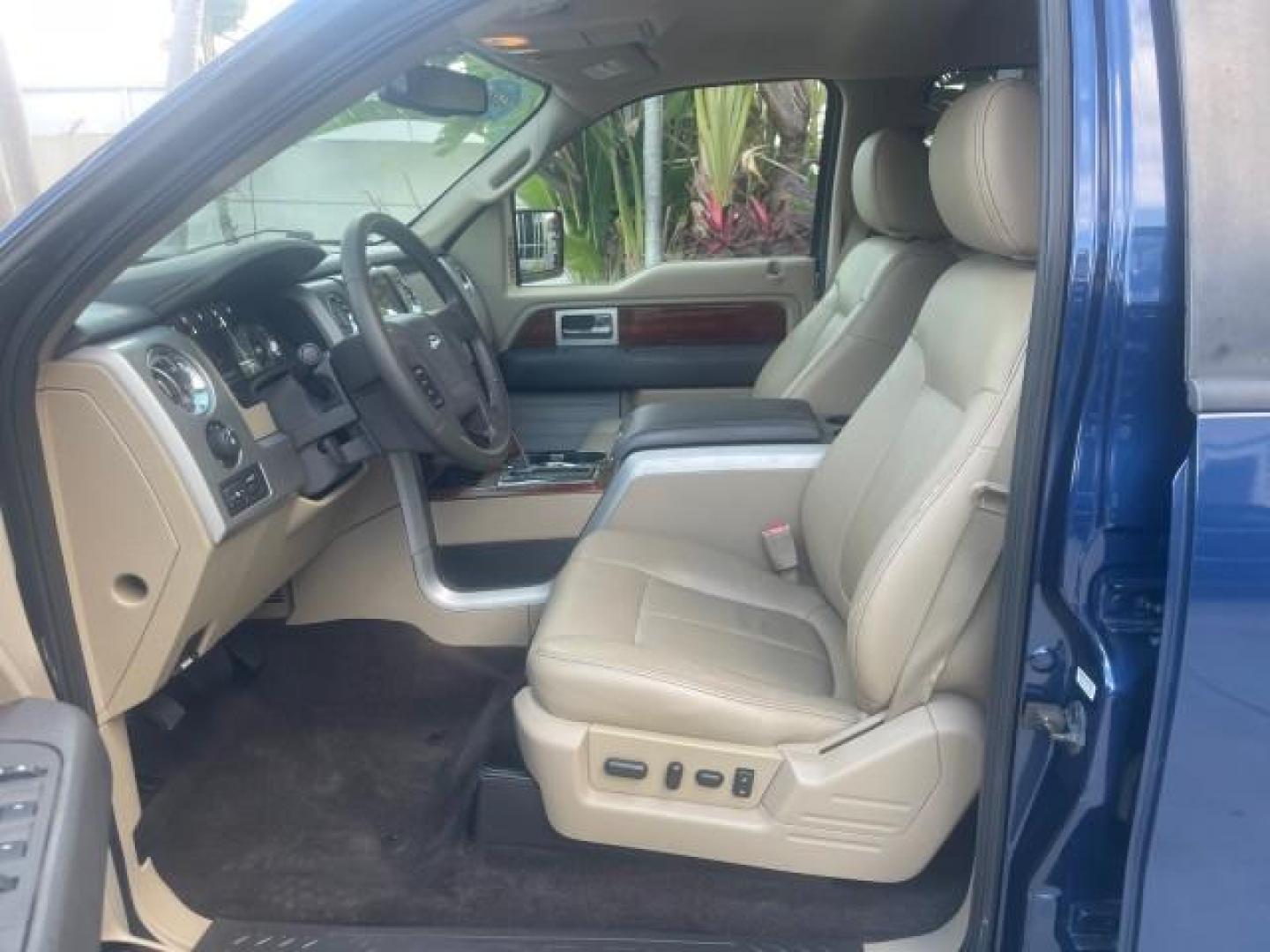 2010 Dark Blue Pearl Metallic /Tan Ford F-150 Lariat LOW MILES 60,628 NAV (1FTFW1CV4AF) with an 5.4L 3v EFI V8 FFV Engine engine, Automatic transmission, located at 4701 North Dixie Hwy, Pompano Beach, FL, 33064, (954) 422-2889, 26.240938, -80.123474 - OUR WEBPAGE FLORIDACARS1.COM HAS OVER 100 PHOTOS AND FREE CARFAX LINK 2010 FORD F-150 LARIAT $ 40,380 NEW VIN: 1FTFW1CV4AFD92632 1 F T F W 1 C V 4 A F D 9 2 6 3 2 CREW PICKUP 5.4L V8 F SOHC 24V FLEX FUEL REAR WHEEL DRIVE TOW PKG NO RECALLS Top Features Navigation System Bed Cover Parking Sensors Bed - Photo#13