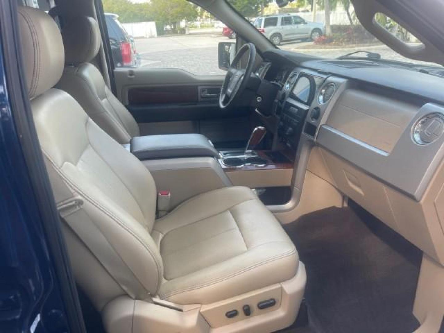 2010 Dark Blue Pearl Metallic /Tan Ford F-150 Lariat LOW MILES 60,628 NAV (1FTFW1CV4AF) with an 5.4L 3v EFI V8 FFV Engine engine, Automatic transmission, located at 4701 North Dixie Hwy, Pompano Beach, FL, 33064, (954) 422-2889, 26.240938, -80.123474 - OUR WEBPAGE FLORIDACARS1.COM HAS OVER 100 PHOTOS AND FREE CARFAX LINK 2010 FORD F-150 LARIAT $ 40,380 NEW VIN: 1FTFW1CV4AFD92632 1 F T F W 1 C V 4 A F D 9 2 6 3 2 CREW PICKUP 5.4L V8 F SOHC 24V FLEX FUEL REAR WHEEL DRIVE TOW PKG NO RECALLS Top Features Navigation System Bed Cover Parking Sensors Bed - Photo#14