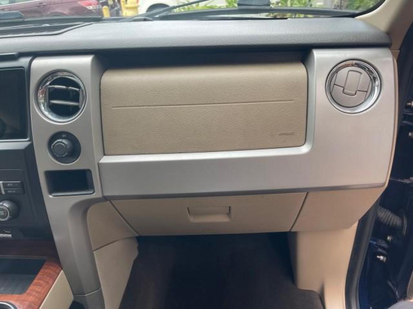 2010 Dark Blue Pearl Metallic /Tan Ford F-150 Lariat LOW MILES 60,628 NAV (1FTFW1CV4AF) with an 5.4L 3v EFI V8 FFV Engine engine, Automatic transmission, located at 4701 North Dixie Hwy, Pompano Beach, FL, 33064, (954) 422-2889, 26.240938, -80.123474 - OUR WEBPAGE FLORIDACARS1.COM HAS OVER 100 PHOTOS AND FREE CARFAX LINK 2010 FORD F-150 LARIAT $ 40,380 NEW VIN: 1FTFW1CV4AFD92632 1 F T F W 1 C V 4 A F D 9 2 6 3 2 CREW PICKUP 5.4L V8 F SOHC 24V FLEX FUEL REAR WHEEL DRIVE TOW PKG NO RECALLS Top Features Navigation System Bed Cover Parking Sensors Bed - Photo#72