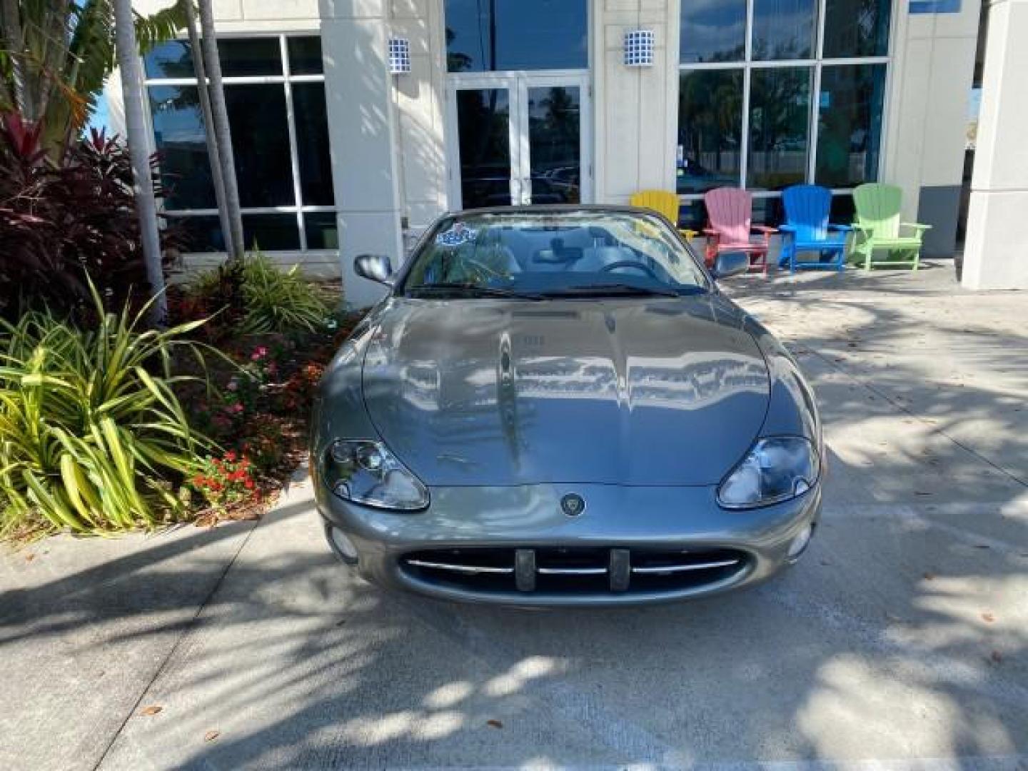 2003 Quartz /Dove Jaguar XK8 1 OWNER LOW MILES 37,004 (SAJDA42C132) with an 4.2L DOHC EFI 32-Valve Aluminum Alloy V8 Engine engine, Automatic transmission, located at 4701 North Dixie Hwy, Pompano Beach, FL, 33064, (954) 422-2889, 26.240938, -80.123474 - OUR WEBPAGE FLORIDACARS1.COM HAS OVER 100 PHOTOS AND FREE CARFAX LINK 2003 JAGUAR XK-SERIES XK8 $ 79,405 NEW ! VIN: SAJDA42C132A31624 S A J D A 4 2 C 1 3 2 A 3 1 6 2 4 CONVERTIBLE BOOT INCLUDED 4.2L V8 F DOHC GASOLINE REAR WHEEL DRIVE Top Features Alloy Wheels Leather Seats Alpine Sound System Navig - Photo#22