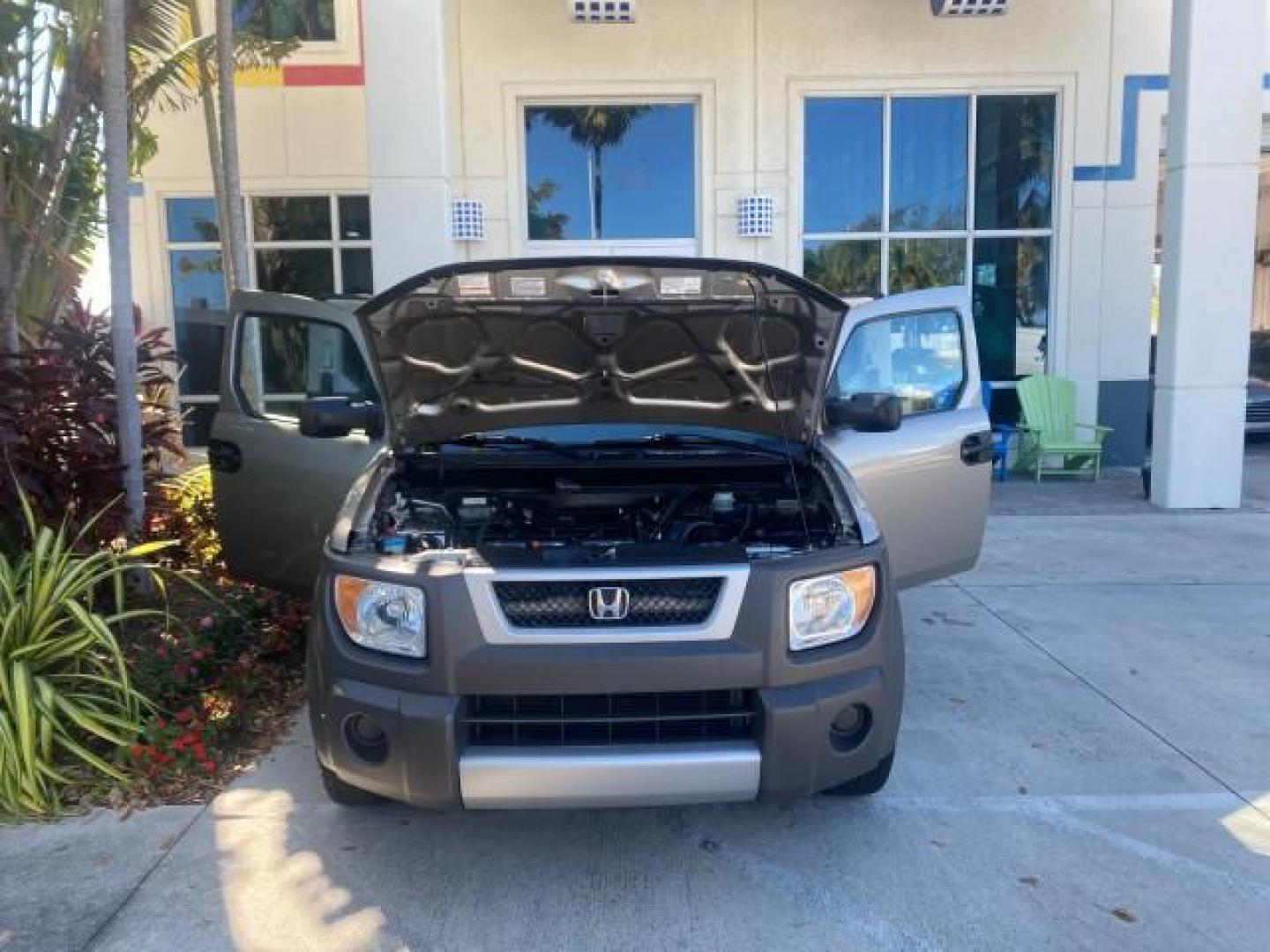 2003 Shoreline Mist Metallic /Gray/Green Honda Element EX 1 owner fl low miles 48,062 (5J6YH18653L) with an 2.4L DOHC MPFI i-VTEC 16-Valve I4 Engine engine, Automatic transmission, located at 4701 North Dixie Hwy, Pompano Beach, FL, 33064, (954) 422-2889, 26.240938, -80.123474 - OUR WEBPAGE FLORIDACARS1.COM HAS OVER 100 PHOTOS AND FREE CARFAX LINK 2003 HONDA ELEMENT EX NO RECALLS VIN: 5J6YH18653L020719 5 J 6 Y H 1 8 6 5 3 L 0 2 0 7 1 9 4 DOOR WAGON/SPORT UTILITY 2.4L I4 F DOHC 16V GASOLINE FRONT WHEEL DRIVE Basic Features ABS Brakes Automatic Transmission Power Locks Rear D - Photo#16