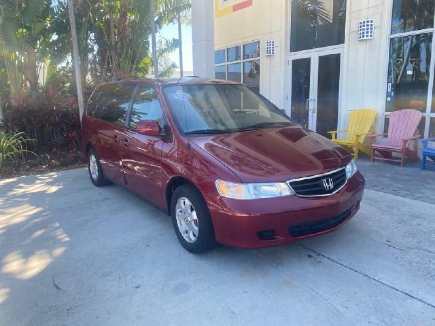 2004 Redrock Pearl /Ivory Honda Odyssey EX-L 1 OWNER FL LOW MILES 59,680 (5FNRL18994B) with an 3.5L SOHC MPFI 24-Valve VTEC V6 Engine engine, Automatic transmission, located at 4701 North Dixie Hwy, Pompano Beach, FL, 33064, (954) 422-2889, 26.240938, -80.123474 - OUR WEBPAGE FLORIDACARS1.COM HAS OVER 100 PHOTOS AND FREE CARFAX LINK 2004 HONDA ODYSSEY EX-L NO RECALLS VIN: 5FNRL18994B039314 5 F N R L 1 8 9 9 4 B 0 3 9 3 1 4 VAN 3.5L V6 F SOHC GASOLINE FRONT WHEEL DRIVE Alloy Wheels Quad Seats Fold-Away Third Row Rear Air Conditioning Leather Seats Third Row Se - Photo#1