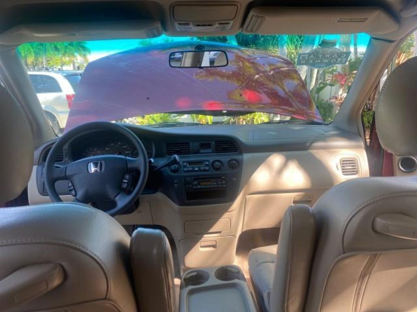 2004 Redrock Pearl /Ivory Honda Odyssey EX-L 1 OWNER FL LOW MILES 59,680 (5FNRL18994B) with an 3.5L SOHC MPFI 24-Valve VTEC V6 Engine engine, Automatic transmission, located at 4701 North Dixie Hwy, Pompano Beach, FL, 33064, (954) 422-2889, 26.240938, -80.123474 - OUR WEBPAGE FLORIDACARS1.COM HAS OVER 100 PHOTOS AND FREE CARFAX LINK 2004 HONDA ODYSSEY EX-L NO RECALLS VIN: 5FNRL18994B039314 5 F N R L 1 8 9 9 4 B 0 3 9 3 1 4 VAN 3.5L V6 F SOHC GASOLINE FRONT WHEEL DRIVE Alloy Wheels Quad Seats Fold-Away Third Row Rear Air Conditioning Leather Seats Third Row Se - Photo#60