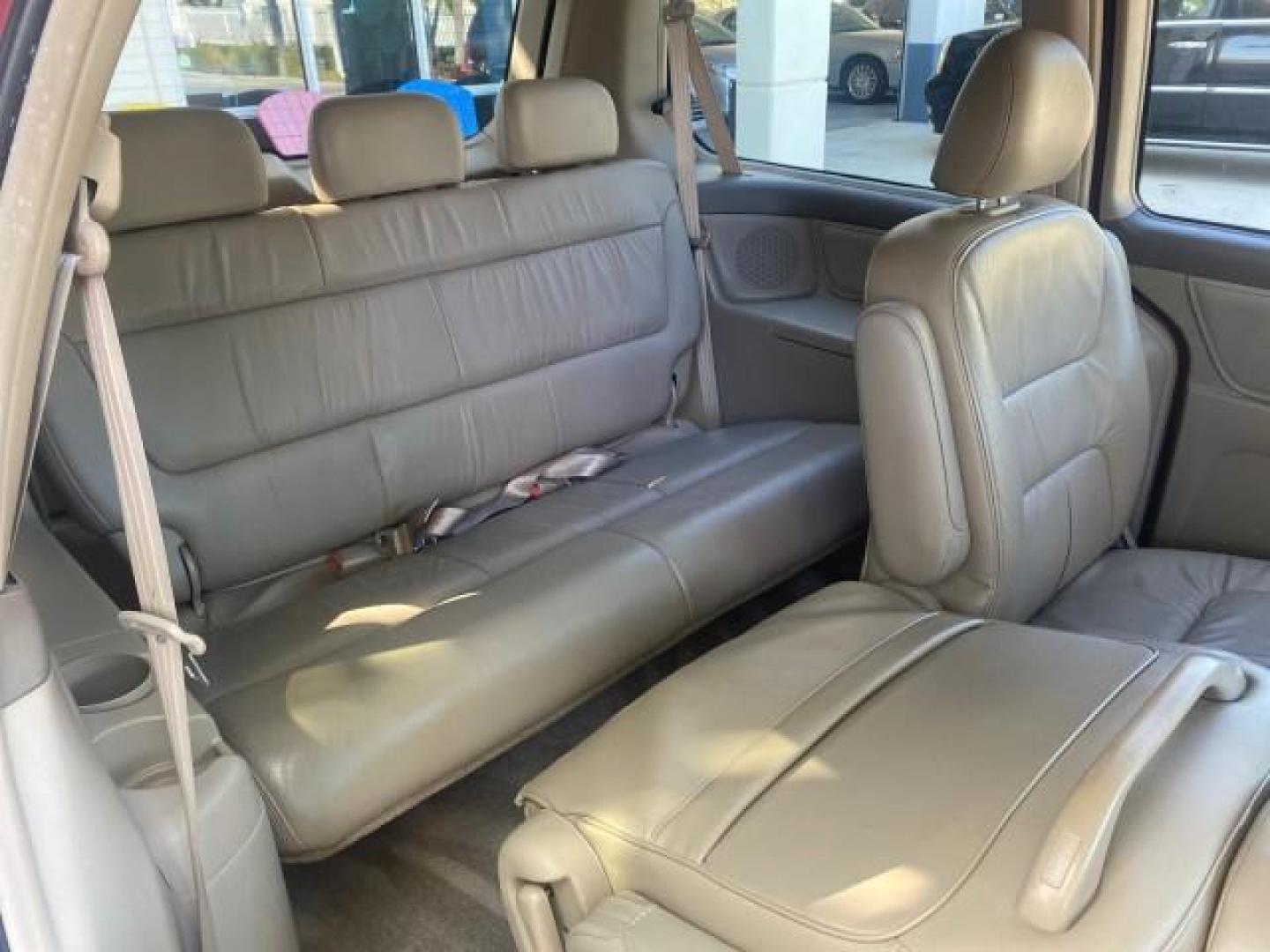 2004 Redrock Pearl /Ivory Honda Odyssey EX-L 1 OWNER FL LOW MILES 59,680 (5FNRL18994B) with an 3.5L SOHC MPFI 24-Valve VTEC V6 Engine engine, Automatic transmission, located at 4701 North Dixie Hwy, Pompano Beach, FL, 33064, (954) 422-2889, 26.240938, -80.123474 - OUR WEBPAGE FLORIDACARS1.COM HAS OVER 100 PHOTOS AND FREE CARFAX LINK 2004 HONDA ODYSSEY EX-L NO RECALLS VIN: 5FNRL18994B039314 5 F N R L 1 8 9 9 4 B 0 3 9 3 1 4 VAN 3.5L V6 F SOHC GASOLINE FRONT WHEEL DRIVE Alloy Wheels Quad Seats Fold-Away Third Row Rear Air Conditioning Leather Seats Third Row Se - Photo#85