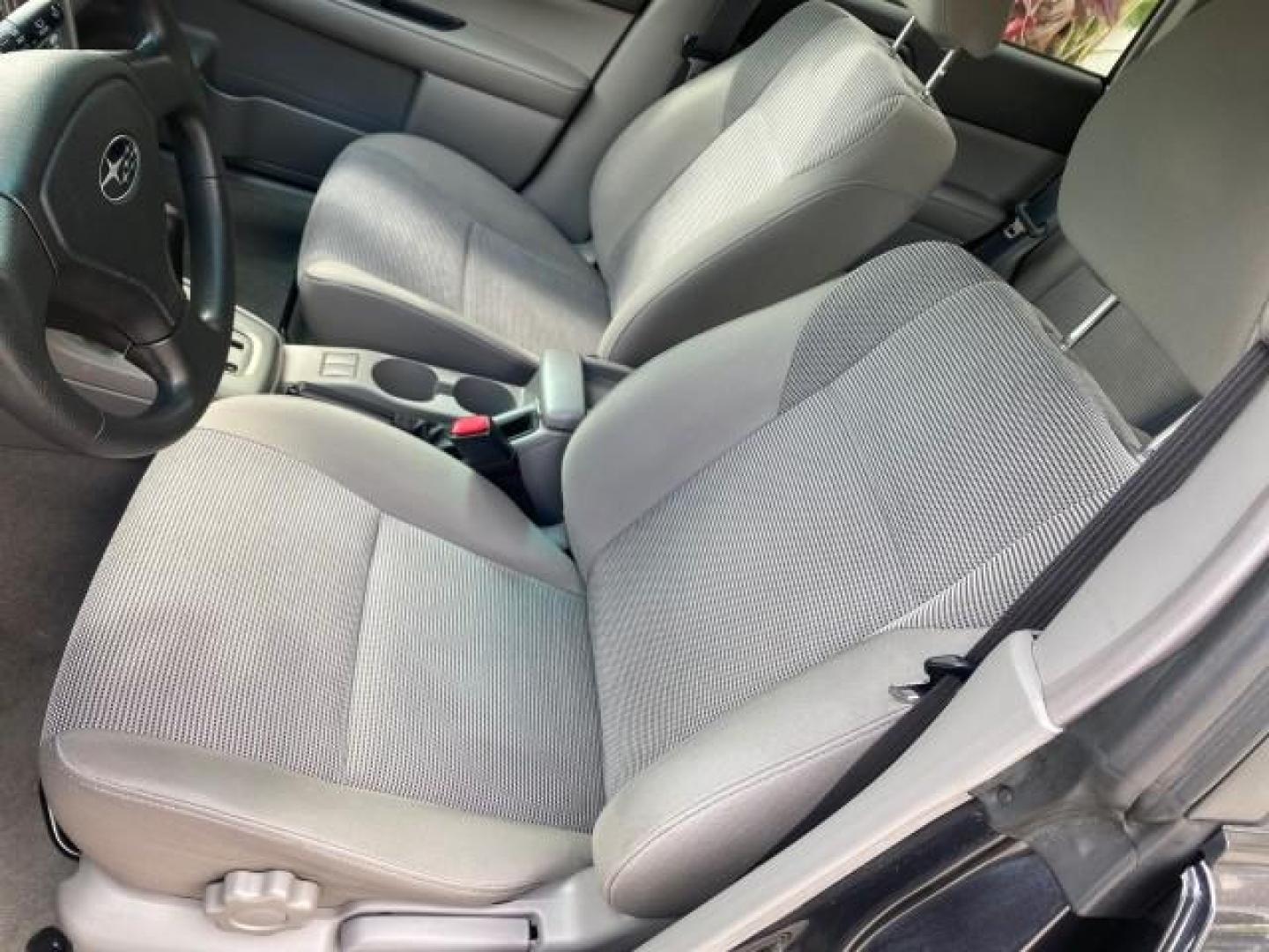 2008 Dark Gray Metallic /Graphite Gray Subaru Forester (Natl) X SW1 OWNER 39 SERVICES AWD (JF1SG63678H) with an 2.5L SOHC SMPI 16-Valve 4-Cyl Boxer Engine engine, Automatic transmission, located at 4701 North Dixie Hwy, Pompano Beach, FL, 33064, (954) 422-2889, 26.240938, -80.123474 - OUR WEBPAGE FLORIDACARS1.COM HAS OVER 100 PHOTOS AND FREE CARFAX LINK 2008 SUBARU FORESTER 2.5 X VIN: JF1SG63678H706067 J F 1 S G 6 3 6 7 8 H 7 0 6 0 6 7 4 DOOR WAGON/SPORT UTILITY 2.5L H4 F SOHC 16V GASOLINE 26 MPG ALL WHEEL DRIVE Highlighted Features ABS Brakes Automatic Transmission Power Locks R - Photo#30