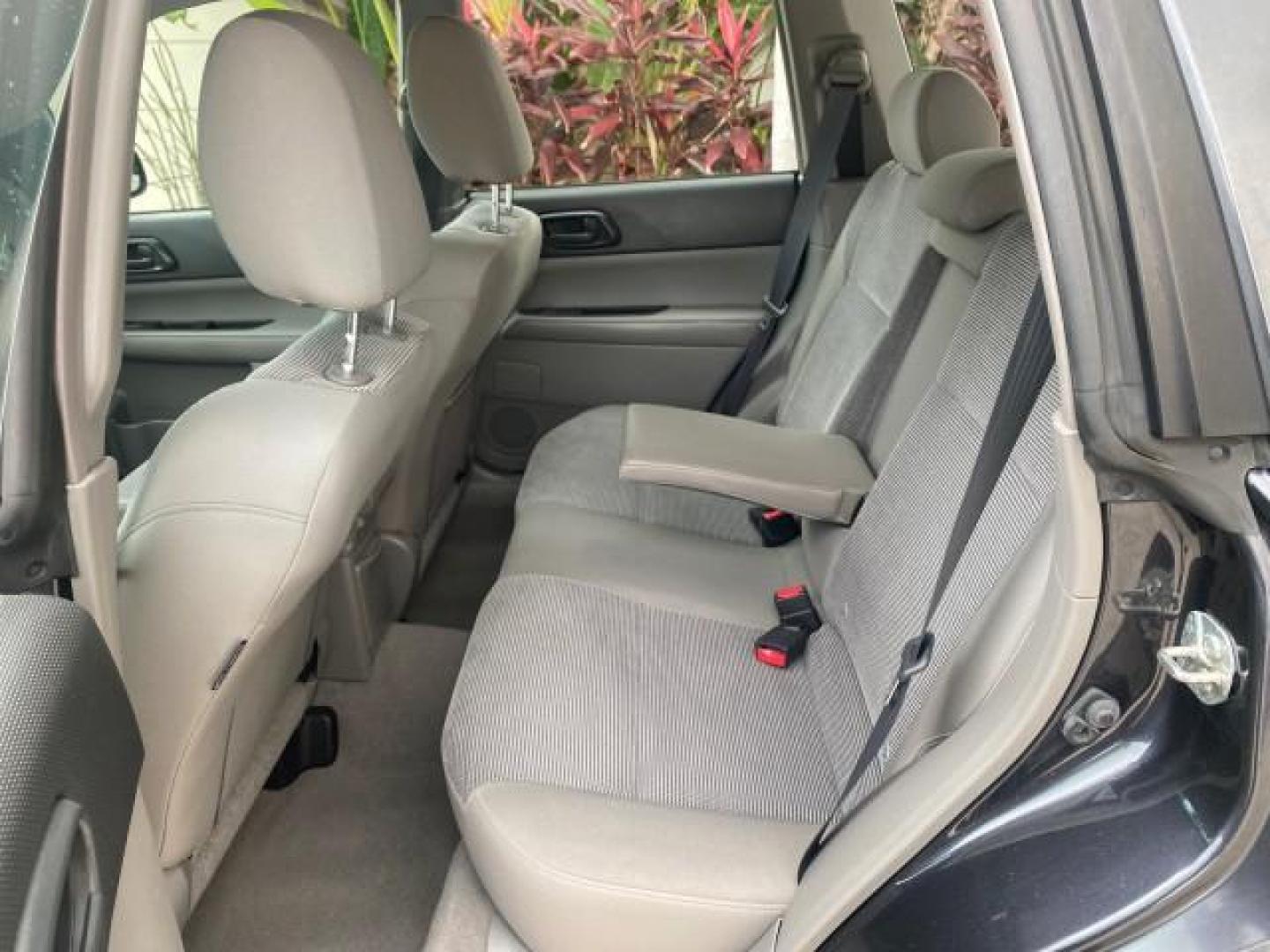 2008 Dark Gray Metallic /Graphite Gray Subaru Forester (Natl) X SW1 OWNER 39 SERVICES AWD (JF1SG63678H) with an 2.5L SOHC SMPI 16-Valve 4-Cyl Boxer Engine engine, Automatic transmission, located at 4701 North Dixie Hwy, Pompano Beach, FL, 33064, (954) 422-2889, 26.240938, -80.123474 - OUR WEBPAGE FLORIDACARS1.COM HAS OVER 100 PHOTOS AND FREE CARFAX LINK 2008 SUBARU FORESTER 2.5 X VIN: JF1SG63678H706067 J F 1 S G 6 3 6 7 8 H 7 0 6 0 6 7 4 DOOR WAGON/SPORT UTILITY 2.5L H4 F SOHC 16V GASOLINE 26 MPG ALL WHEEL DRIVE Highlighted Features ABS Brakes Automatic Transmission Power Locks R - Photo#14