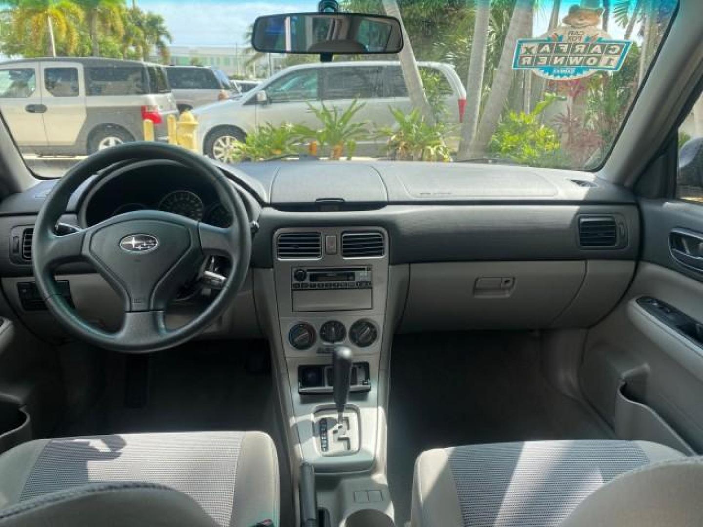 2008 Dark Gray Metallic /Graphite Gray Subaru Forester (Natl) X SW1 OWNER 39 SERVICES AWD (JF1SG63678H) with an 2.5L SOHC SMPI 16-Valve 4-Cyl Boxer Engine engine, Automatic transmission, located at 4701 North Dixie Hwy, Pompano Beach, FL, 33064, (954) 422-2889, 26.240938, -80.123474 - OUR WEBPAGE FLORIDACARS1.COM HAS OVER 100 PHOTOS AND FREE CARFAX LINK 2008 SUBARU FORESTER 2.5 X VIN: JF1SG63678H706067 J F 1 S G 6 3 6 7 8 H 7 0 6 0 6 7 4 DOOR WAGON/SPORT UTILITY 2.5L H4 F SOHC 16V GASOLINE 26 MPG ALL WHEEL DRIVE Highlighted Features ABS Brakes Automatic Transmission Power Locks R - Photo#61