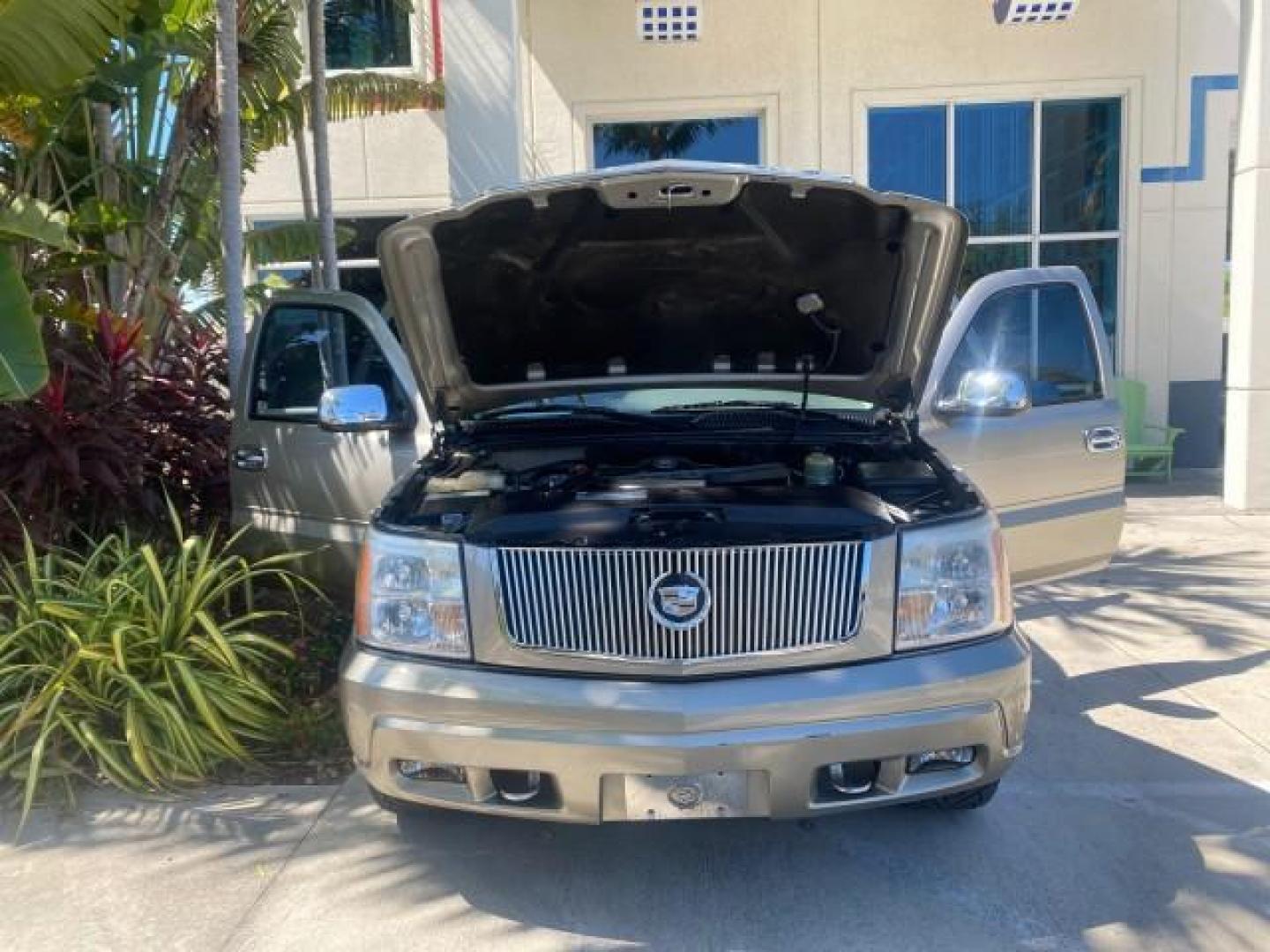 2002 Silver Sand /Shale Cadillac Escalade AWD I OWNER NO ACCIDENTS (1GYEK63N72R) with an 6.0L Vortec 1000 SFI V8 HO Engine engine, Automatic transmission, located at 4701 North Dixie Hwy, Pompano Beach, FL, 33064, (954) 422-2889, 26.240938, -80.123474 - OUR WEBPAGE FLORIDACARS1.COM HAS OVER 100 PHOTOS AND FREE CARFAX LINK 2002 CADILLAC ESCALADE VIN: 1GYEK63N72R215443 1 G Y E K 6 3 N 7 2 R 2 1 5 4 4 3 4 DOOR WAGON/SPORT UTILITY 6.0L V8 F GASOLINE ALL WHEEL DRIVE Top Features Alloy Wheels Running Boards Bed Liner Tow Hitch Cloth Seats Basic Features - Photo#16