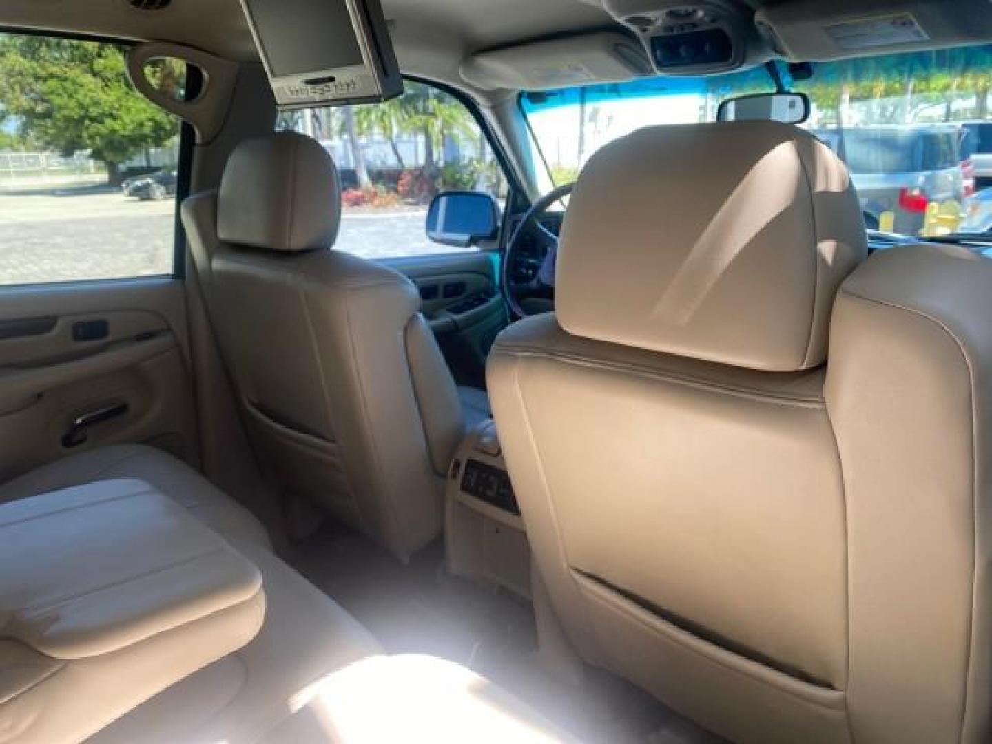 2002 Silver Sand /Shale Cadillac Escalade AWD I OWNER NO ACCIDENTS (1GYEK63N72R) with an 6.0L Vortec 1000 SFI V8 HO Engine engine, Automatic transmission, located at 4701 North Dixie Hwy, Pompano Beach, FL, 33064, (954) 422-2889, 26.240938, -80.123474 - OUR WEBPAGE FLORIDACARS1.COM HAS OVER 100 PHOTOS AND FREE CARFAX LINK 2002 CADILLAC ESCALADE VIN: 1GYEK63N72R215443 1 G Y E K 6 3 N 7 2 R 2 1 5 4 4 3 4 DOOR WAGON/SPORT UTILITY 6.0L V8 F GASOLINE ALL WHEEL DRIVE Top Features Alloy Wheels Running Boards Bed Liner Tow Hitch Cloth Seats Basic Features - Photo#87