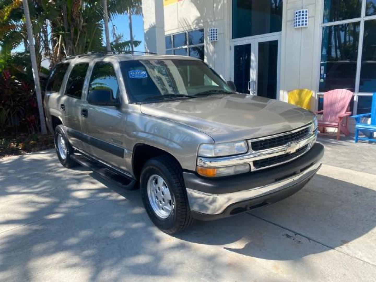 2002 Light Pewter Metallic /Gpht/Med Gray Chevrolet Tahoe LS FLORIDA LOW MILES 55,735 (1GNEC13Z72R) with an 5.3L Vortec 1000 SFI V8 Engine engine, Automatic transmission, located at 4701 North Dixie Hwy, Pompano Beach, FL, 33064, (954) 422-2889, 26.240938, -80.123474 - OUR WEBPAGE FLORIDACARS1.COM HAS OVER 100 PHOTOS AND FREE CARFAX LINK 2002 CHEVROLET TAHOE LS LEATHER $ 35,524 NEW VIN: 1GNEC13Z72R225695 1 G N E C 1 3 Z 7 2 R 2 2 5 6 9 5 4 DOOR WAGON/SPORT UTILITY 5.3L V8 F FLEX FUEL REAR WHEEL DRIVE Top Features Alloy Wheels Cloth Seats Running Boards Basic Featu - Photo#1