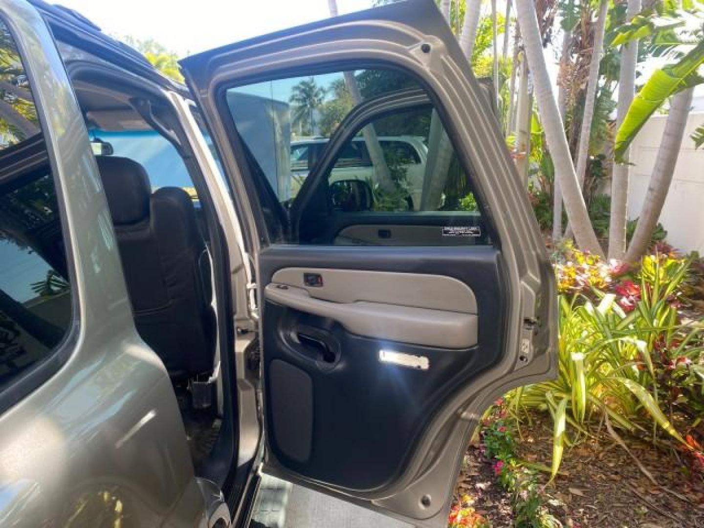 2002 Light Pewter Metallic /Gpht/Med Gray Chevrolet Tahoe LS FLORIDA LOW MILES 55,735 (1GNEC13Z72R) with an 5.3L Vortec 1000 SFI V8 Engine engine, Automatic transmission, located at 4701 North Dixie Hwy, Pompano Beach, FL, 33064, (954) 422-2889, 26.240938, -80.123474 - OUR WEBPAGE FLORIDACARS1.COM HAS OVER 100 PHOTOS AND FREE CARFAX LINK 2002 CHEVROLET TAHOE LS LEATHER $ 35,524 NEW VIN: 1GNEC13Z72R225695 1 G N E C 1 3 Z 7 2 R 2 2 5 6 9 5 4 DOOR WAGON/SPORT UTILITY 5.3L V8 F FLEX FUEL REAR WHEEL DRIVE Top Features Alloy Wheels Cloth Seats Running Boards Basic Featu - Photo#88