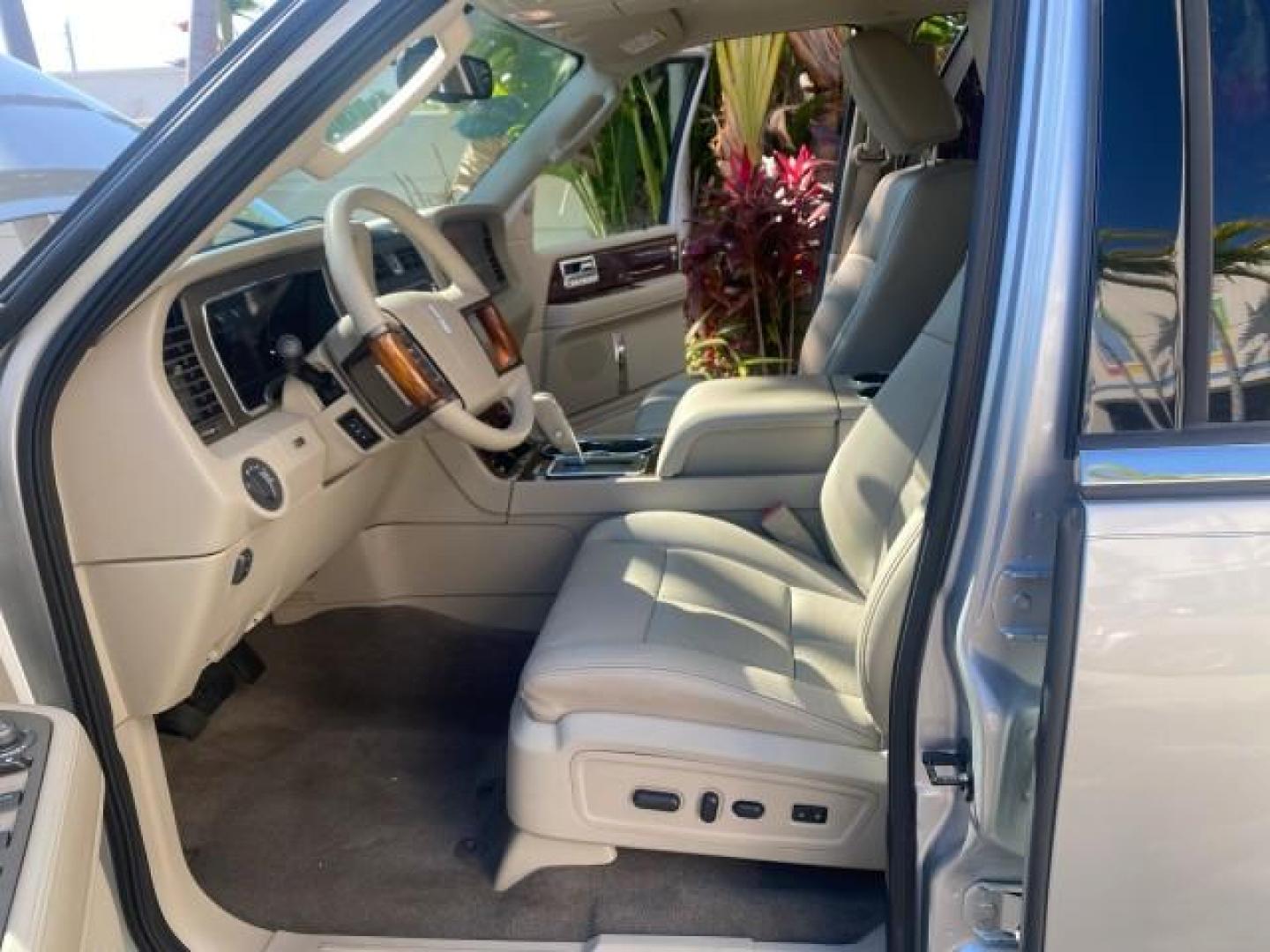 2011 Sterling Gray Metallic /Stone Lincoln Navigator 1 OWNER LOW MILES 53,320 (5LMJJ2H54BE) with an 5.4L SOHC 24-Valve V8 FFV Engine engine, Automatic transmission, located at 4701 North Dixie Hwy, Pompano Beach, FL, 33064, (954) 422-2889, 26.240938, -80.123474 - OUR WEBPAGE FLORIDACARS1.COM HAS OVER 100 PHOTOS AND FREE CARFAX LINK 2011 LINCOLN NAVIGATOR WE ADDED NEW FRONT ROTORS AND PADS VIN: 5LMJJ2H54BEJ04941 5 L M J J 2 H 5 4 B E J 0 4 9 4 1 4 DOOR WAGON/SPORT UTILITY 5.4L V8 F SOHC 24V FLEX FUEL REAR WHEEL DRIVE Top Features A/C Seat(s) Quad Seats Alloy - Photo#10