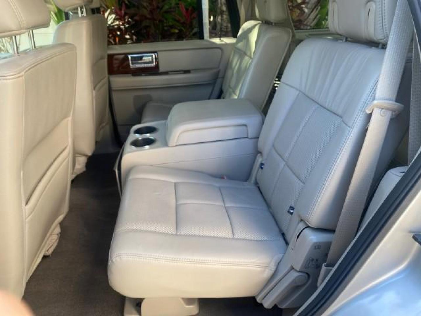 2011 Sterling Gray Metallic /Stone Lincoln Navigator 1 OWNER LOW MILES 53,320 (5LMJJ2H54BE) with an 5.4L SOHC 24-Valve V8 FFV Engine engine, Automatic transmission, located at 4701 North Dixie Hwy, Pompano Beach, FL, 33064, (954) 422-2889, 26.240938, -80.123474 - OUR WEBPAGE FLORIDACARS1.COM HAS OVER 100 PHOTOS AND FREE CARFAX LINK 2011 LINCOLN NAVIGATOR WE ADDED NEW FRONT ROTORS AND PADS VIN: 5LMJJ2H54BEJ04941 5 L M J J 2 H 5 4 B E J 0 4 9 4 1 4 DOOR WAGON/SPORT UTILITY 5.4L V8 F SOHC 24V FLEX FUEL REAR WHEEL DRIVE Top Features A/C Seat(s) Quad Seats Alloy - Photo#57