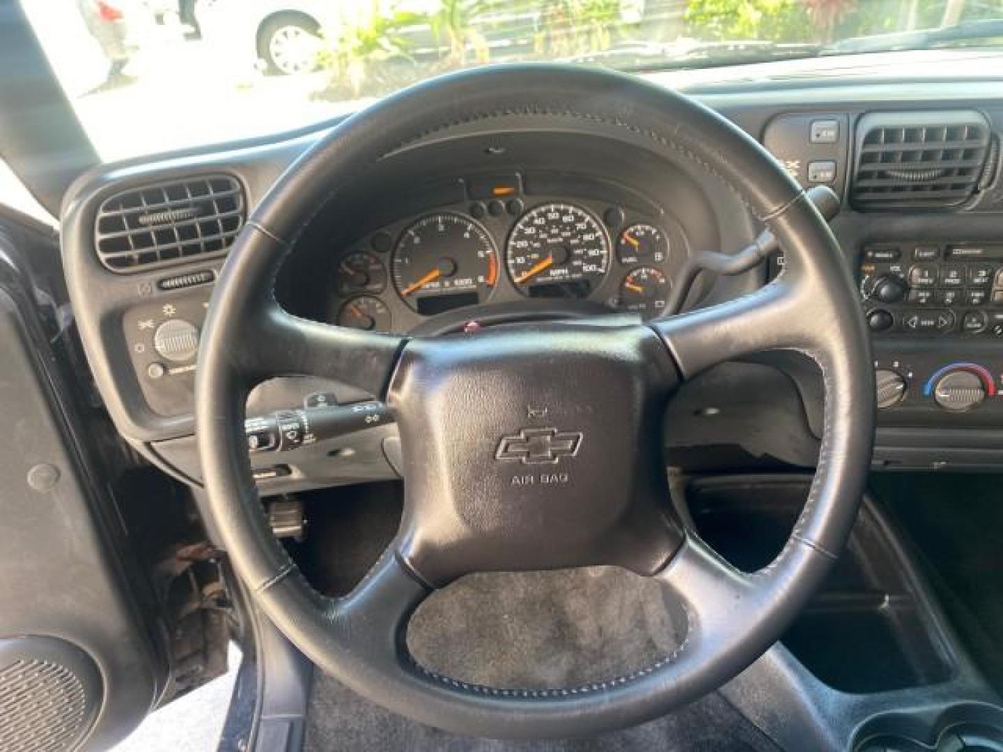 2002 Onyx Black /Medium Gray Chevrolet Blazer LS 4WD LOW MILES 35,402 (1GNDT13W62K) with an 4.3L Vortec 1000 SFI V6 Engine engine, Automatic transmission, located at 4701 North Dixie Hwy, Pompano Beach, FL, 33064, (954) 422-2889, 26.240938, -80.123474 - OUR WEBPAGE FLORIDACARS1.COM HAS OVER 100 PHOTOS AND FREE CARFAX LINK 2002 CHEVROLET BLAZER LS VIN: 1GNDT13W62K130832 1 G N D T 1 3 W 6 2 K 1 3 0 8 3 2 4 DOOR WAGON/SPORT UTILITY 4.3L V6 F OHV 12V GASOLINE REAR WHEEL DRIVE W/ 4X4 Top Features 4WD/AWD Cloth Seats Alloy Wheels Tow Hitch Basic Features - Photo#30