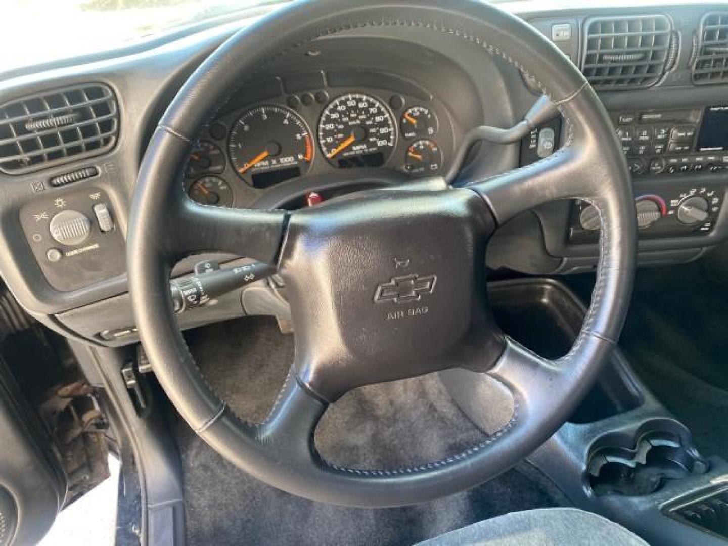 2002 Onyx Black /Medium Gray Chevrolet Blazer LS 4WD LOW MILES 35,402 (1GNDT13W62K) with an 4.3L Vortec 1000 SFI V6 Engine engine, Automatic transmission, located at 4701 North Dixie Hwy, Pompano Beach, FL, 33064, (954) 422-2889, 26.240938, -80.123474 - OUR WEBPAGE FLORIDACARS1.COM HAS OVER 100 PHOTOS AND FREE CARFAX LINK 2002 CHEVROLET BLAZER LS VIN: 1GNDT13W62K130832 1 G N D T 1 3 W 6 2 K 1 3 0 8 3 2 4 DOOR WAGON/SPORT UTILITY 4.3L V6 F OHV 12V GASOLINE REAR WHEEL DRIVE W/ 4X4 Top Features 4WD/AWD Cloth Seats Alloy Wheels Tow Hitch Basic Features - Photo#44