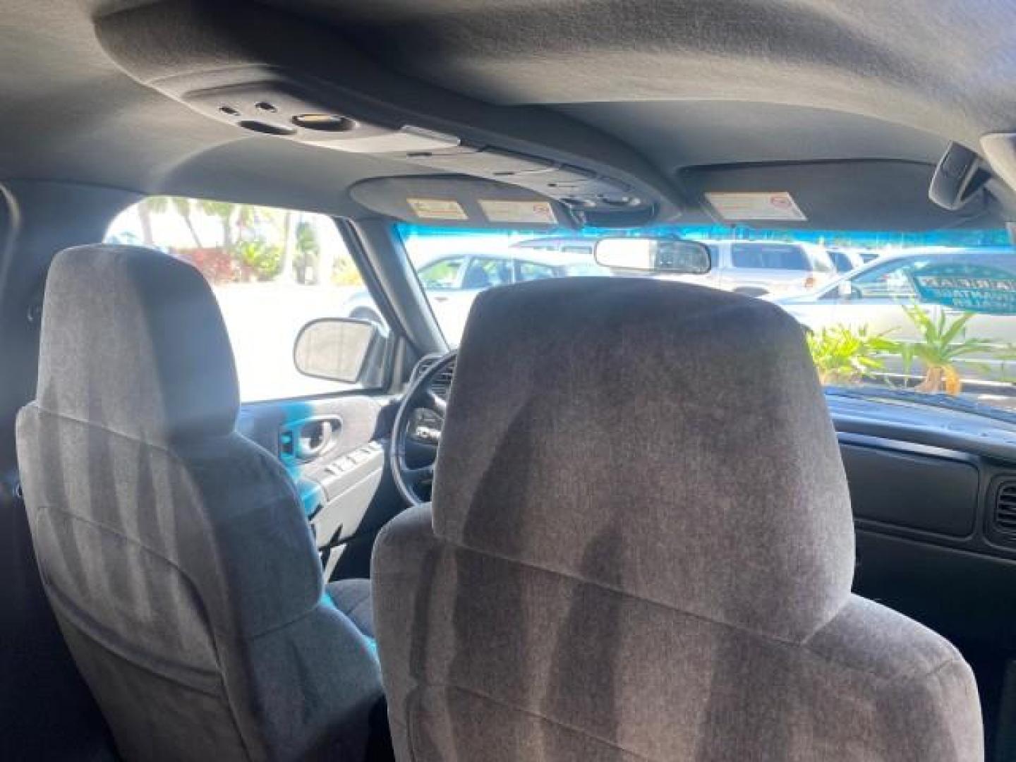 2002 Onyx Black /Medium Gray Chevrolet Blazer LS 4WD LOW MILES 35,402 (1GNDT13W62K) with an 4.3L Vortec 1000 SFI V6 Engine engine, Automatic transmission, located at 4701 North Dixie Hwy, Pompano Beach, FL, 33064, (954) 422-2889, 26.240938, -80.123474 - OUR WEBPAGE FLORIDACARS1.COM HAS OVER 100 PHOTOS AND FREE CARFAX LINK 2002 CHEVROLET BLAZER LS VIN: 1GNDT13W62K130832 1 G N D T 1 3 W 6 2 K 1 3 0 8 3 2 4 DOOR WAGON/SPORT UTILITY 4.3L V6 F OHV 12V GASOLINE REAR WHEEL DRIVE W/ 4X4 Top Features 4WD/AWD Cloth Seats Alloy Wheels Tow Hitch Basic Features - Photo#90