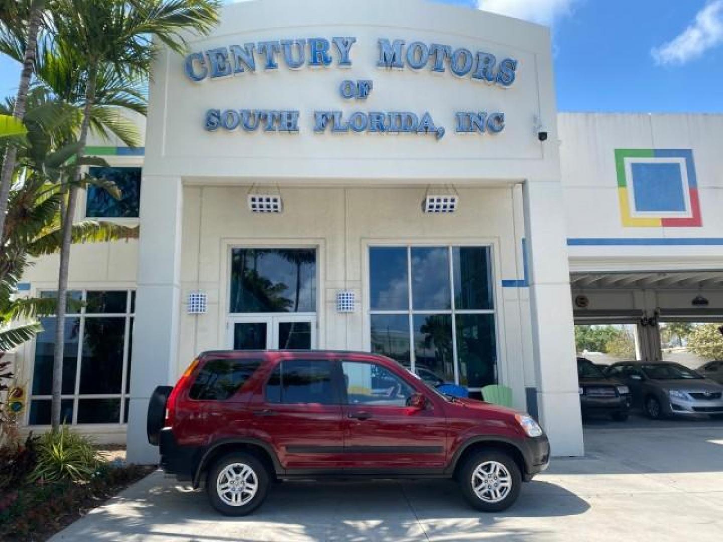 2004 Chianti Red Pearl /Saddle Honda CR-V EX AWD 1 OWNER LOW MILES 72,136 (JHLRD78804C) with an 2.4L DOHC PGM-FI 16-Valve i-VTEC I4 Engine engine, Automatic transmission, located at 4701 North Dixie Hwy, Pompano Beach, FL, 33064, (954) 422-2889, 26.240938, -80.123474 - OUR WEBPAGE FLORIDACARS1.COM HAS OVER 100 PHOTOS AND FREE CARFAX LINK 2004 HONDA CR-V EX VIN: JHLRD78804C043839 J H L R D 7 8 8 0 4 C 0 4 3 8 3 9 4 DOOR WAGON/SPORT UTILITY 2.4L I4 F DOHC GASOLINE ALL WHEEL DRIVE NO RECALLS Top Features 4WD/AWD Leatherette and Cloth Alloy Wheels Sunroof(s) Basic F - Photo#0