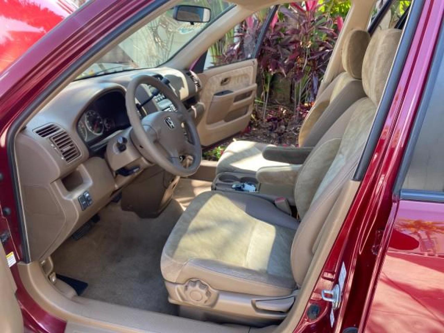 2004 Chianti Red Pearl /Saddle Honda CR-V EX AWD 1 OWNER LOW MILES 72,136 (JHLRD78804C) with an 2.4L DOHC PGM-FI 16-Valve i-VTEC I4 Engine engine, Automatic transmission, located at 4701 North Dixie Hwy, Pompano Beach, FL, 33064, (954) 422-2889, 26.240938, -80.123474 - OUR WEBPAGE FLORIDACARS1.COM HAS OVER 100 PHOTOS AND FREE CARFAX LINK 2004 HONDA CR-V EX VIN: JHLRD78804C043839 J H L R D 7 8 8 0 4 C 0 4 3 8 3 9 4 DOOR WAGON/SPORT UTILITY 2.4L I4 F DOHC GASOLINE ALL WHEEL DRIVE NO RECALLS Top Features 4WD/AWD Leatherette and Cloth Alloy Wheels Sunroof(s) Basic F - Photo#10