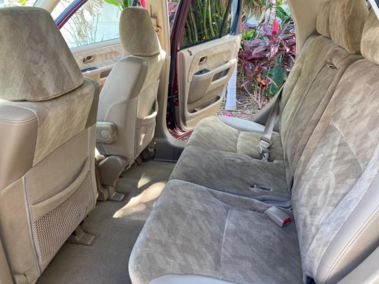 2004 Chianti Red Pearl /Saddle Honda CR-V EX AWD 1 OWNER LOW MILES 72,136 (JHLRD78804C) with an 2.4L DOHC PGM-FI 16-Valve i-VTEC I4 Engine engine, Automatic transmission, located at 4701 North Dixie Hwy, Pompano Beach, FL, 33064, (954) 422-2889, 26.240938, -80.123474 - OUR WEBPAGE FLORIDACARS1.COM HAS OVER 100 PHOTOS AND FREE CARFAX LINK 2004 HONDA CR-V EX VIN: JHLRD78804C043839 J H L R D 7 8 8 0 4 C 0 4 3 8 3 9 4 DOOR WAGON/SPORT UTILITY 2.4L I4 F DOHC GASOLINE ALL WHEEL DRIVE NO RECALLS Top Features 4WD/AWD Leatherette and Cloth Alloy Wheels Sunroof(s) Basic F - Photo#14