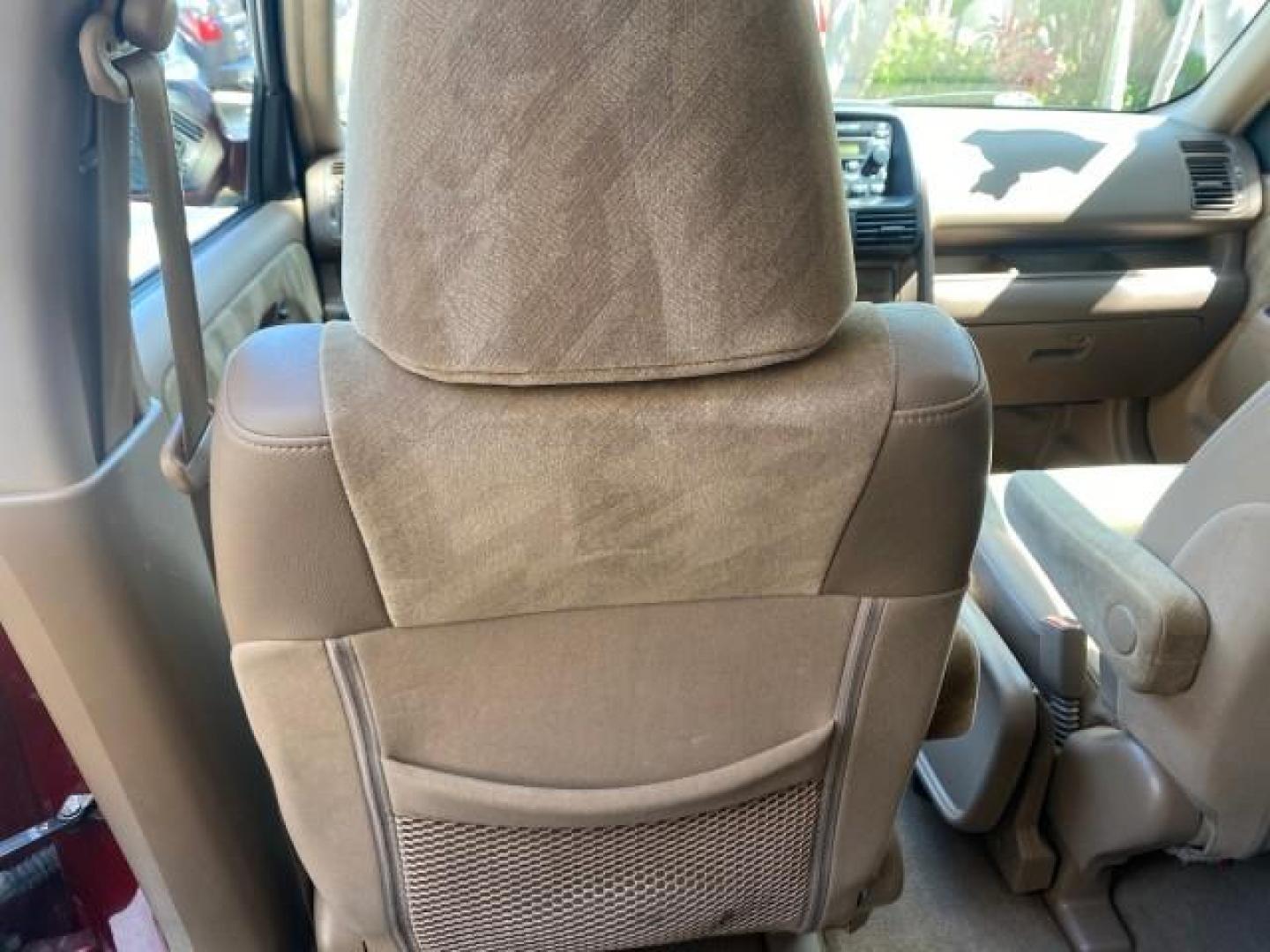 2004 Chianti Red Pearl /Saddle Honda CR-V EX AWD 1 OWNER LOW MILES 72,136 (JHLRD78804C) with an 2.4L DOHC PGM-FI 16-Valve i-VTEC I4 Engine engine, Automatic transmission, located at 4701 North Dixie Hwy, Pompano Beach, FL, 33064, (954) 422-2889, 26.240938, -80.123474 - OUR WEBPAGE FLORIDACARS1.COM HAS OVER 100 PHOTOS AND FREE CARFAX LINK 2004 HONDA CR-V EX VIN: JHLRD78804C043839 J H L R D 7 8 8 0 4 C 0 4 3 8 3 9 4 DOOR WAGON/SPORT UTILITY 2.4L I4 F DOHC GASOLINE ALL WHEEL DRIVE NO RECALLS Top Features 4WD/AWD Leatherette and Cloth Alloy Wheels Sunroof(s) Basic F - Photo#65
