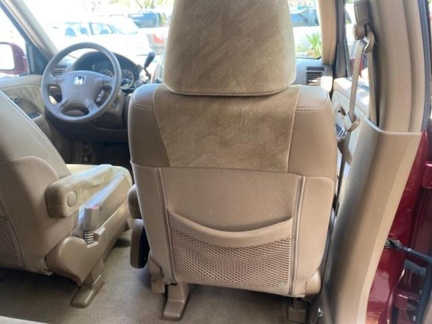 2004 Chianti Red Pearl /Saddle Honda CR-V EX AWD 1 OWNER LOW MILES 72,136 (JHLRD78804C) with an 2.4L DOHC PGM-FI 16-Valve i-VTEC I4 Engine engine, Automatic transmission, located at 4701 North Dixie Hwy, Pompano Beach, FL, 33064, (954) 422-2889, 26.240938, -80.123474 - OUR WEBPAGE FLORIDACARS1.COM HAS OVER 100 PHOTOS AND FREE CARFAX LINK 2004 HONDA CR-V EX VIN: JHLRD78804C043839 J H L R D 7 8 8 0 4 C 0 4 3 8 3 9 4 DOOR WAGON/SPORT UTILITY 2.4L I4 F DOHC GASOLINE ALL WHEEL DRIVE NO RECALLS Top Features 4WD/AWD Leatherette and Cloth Alloy Wheels Sunroof(s) Basic F - Photo#86