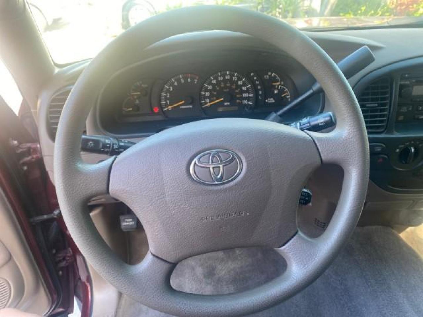 2003 Salsa Red Pearl /Gray Toyota Tundra SR5 LOW MILES 76,363 4.7 V8 (5TBRT34133S) with an 4.7L DOHC EFI 32-Valve V8 i-Force Engine engine, Automatic transmission, located at 4701 North Dixie Hwy, Pompano Beach, FL, 33064, (954) 422-2889, 26.240938, -80.123474 - OUR WEBPAGE FLORIDACARS1.COM HAS OVER 100 PHOTOS AND FREE CARFAX LINK 2003 TOYOTA TUNDRA SR5 CAMPER TOP WONT LAST IN STOCK VIN: 5TBRT34133S335959 5 T B R T 3 4 1 3 3 S 3 3 5 9 5 9 4 DOOR EXTENDED CAB PICKUP 4.7L V8 F DOHC 32V THE BEST GASOLINE REAR WHEEL DRIVE TOW PKG Top Features Alloy Wheels Leath - Photo#30