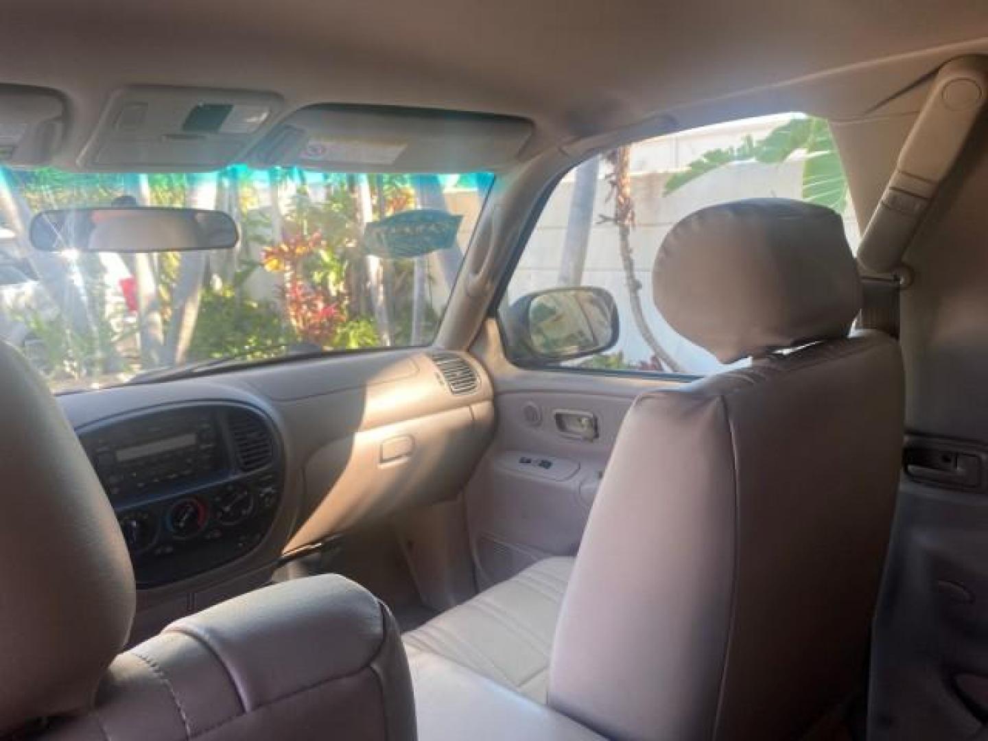 2003 Salsa Red Pearl /Gray Toyota Tundra SR5 LOW MILES 76,363 4.7 V8 (5TBRT34133S) with an 4.7L DOHC EFI 32-Valve V8 i-Force Engine engine, Automatic transmission, located at 4701 North Dixie Hwy, Pompano Beach, FL, 33064, (954) 422-2889, 26.240938, -80.123474 - OUR WEBPAGE FLORIDACARS1.COM HAS OVER 100 PHOTOS AND FREE CARFAX LINK 2003 TOYOTA TUNDRA SR5 CAMPER TOP WONT LAST IN STOCK VIN: 5TBRT34133S335959 5 T B R T 3 4 1 3 3 S 3 3 5 9 5 9 4 DOOR EXTENDED CAB PICKUP 4.7L V8 F DOHC 32V THE BEST GASOLINE REAR WHEEL DRIVE TOW PKG Top Features Alloy Wheels Leath - Photo#55