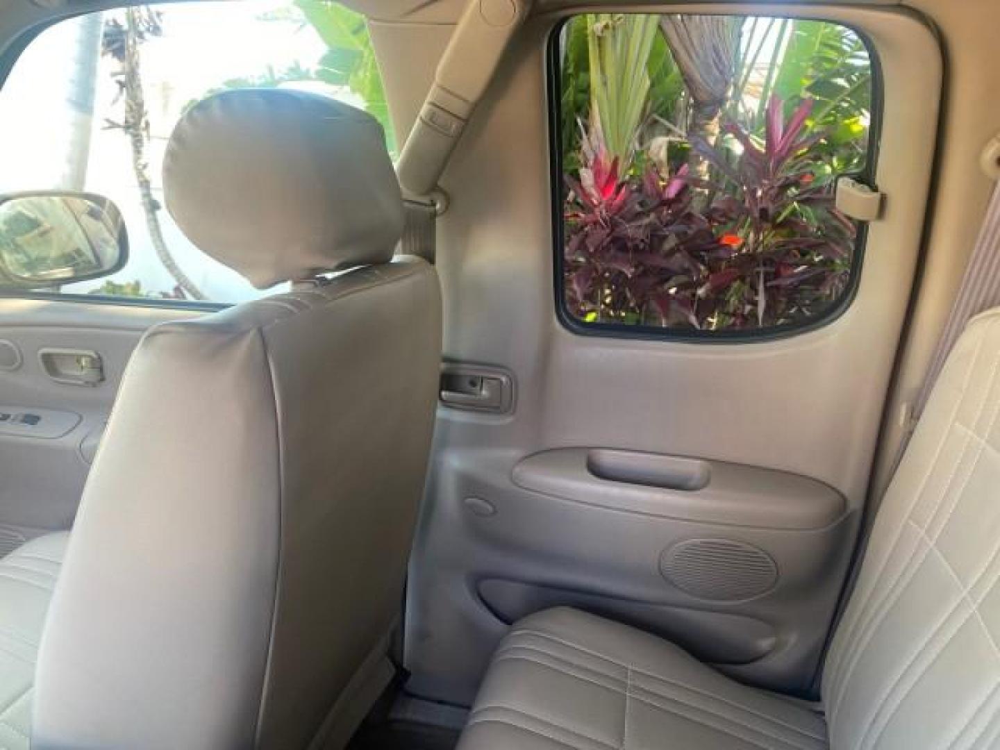 2003 Salsa Red Pearl /Gray Toyota Tundra SR5 LOW MILES 76,363 4.7 V8 (5TBRT34133S) with an 4.7L DOHC EFI 32-Valve V8 i-Force Engine engine, Automatic transmission, located at 4701 North Dixie Hwy, Pompano Beach, FL, 33064, (954) 422-2889, 26.240938, -80.123474 - OUR WEBPAGE FLORIDACARS1.COM HAS OVER 100 PHOTOS AND FREE CARFAX LINK 2003 TOYOTA TUNDRA SR5 CAMPER TOP WONT LAST IN STOCK VIN: 5TBRT34133S335959 5 T B R T 3 4 1 3 3 S 3 3 5 9 5 9 4 DOOR EXTENDED CAB PICKUP 4.7L V8 F DOHC 32V THE BEST GASOLINE REAR WHEEL DRIVE TOW PKG Top Features Alloy Wheels Leath - Photo#57