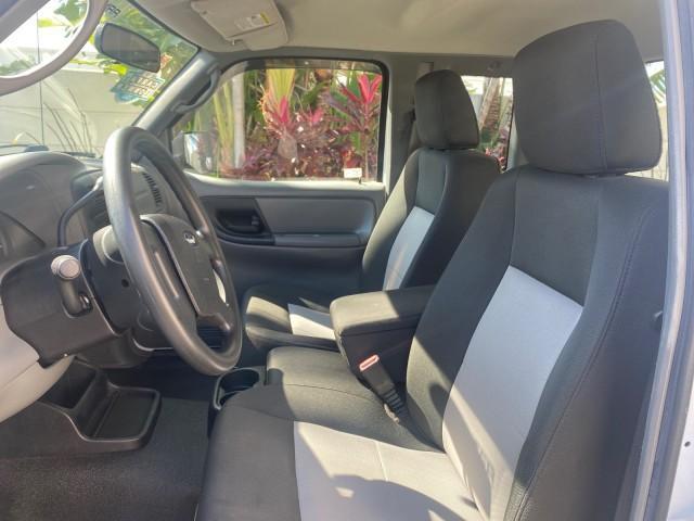 2010 Oxford White /Medium Dark Flint Ford Ranger XL 1 OWNER AC LOW MILES 84,277 (1FTKR1ED3AP) with an 2.3L DOHC 16-Valve I4 Engine engine, Automatic transmission, located at 4701 North Dixie Hwy, Pompano Beach, FL, 33064, (954) 422-2889, 26.240938, -80.123474 - OUR WEBPAGE FLORIDACARS1.COM HAS OVER 100 PHOTOS AND FREE CARFAX LINK 2010 FORD RANGER XL VIN: 1FTKR1ED3APA10031 1 F T K R 1 E D 3 A P A 1 0 0 3 1 CLUB CAB PICKUP 2.3L I4 F DOHC 16V GASOLINE REAR WHEEL DRIVE Top Features Bed Liner Tow Hitch Cloth Seats Basic Features ABS Brakes Air Conditioning Side - Photo#31