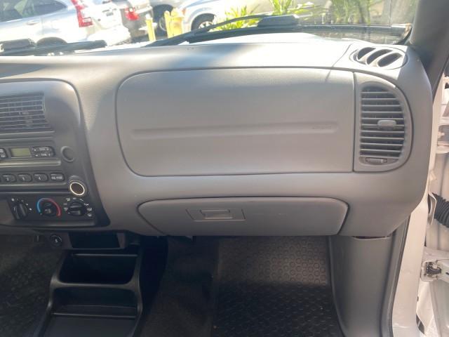 2010 Oxford White /Medium Dark Flint Ford Ranger XL 1 OWNER AC LOW MILES 84,277 (1FTKR1ED3AP) with an 2.3L DOHC 16-Valve I4 Engine engine, Automatic transmission, located at 4701 North Dixie Hwy, Pompano Beach, FL, 33064, (954) 422-2889, 26.240938, -80.123474 - OUR WEBPAGE FLORIDACARS1.COM HAS OVER 100 PHOTOS AND FREE CARFAX LINK 2010 FORD RANGER XL VIN: 1FTKR1ED3APA10031 1 F T K R 1 E D 3 A P A 1 0 0 3 1 CLUB CAB PICKUP 2.3L I4 F DOHC 16V GASOLINE REAR WHEEL DRIVE Top Features Bed Liner Tow Hitch Cloth Seats Basic Features ABS Brakes Air Conditioning Side - Photo#96