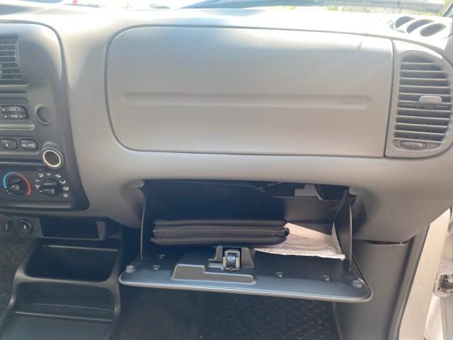 2010 Oxford White /Medium Dark Flint Ford Ranger XL 1 OWNER AC LOW MILES 84,277 (1FTKR1ED3AP) with an 2.3L DOHC 16-Valve I4 Engine engine, Automatic transmission, located at 4701 North Dixie Hwy, Pompano Beach, FL, 33064, (954) 422-2889, 26.240938, -80.123474 - OUR WEBPAGE FLORIDACARS1.COM HAS OVER 100 PHOTOS AND FREE CARFAX LINK 2010 FORD RANGER XL VIN: 1FTKR1ED3APA10031 1 F T K R 1 E D 3 A P A 1 0 0 3 1 CLUB CAB PICKUP 2.3L I4 F DOHC 16V GASOLINE REAR WHEEL DRIVE Top Features Bed Liner Tow Hitch Cloth Seats Basic Features ABS Brakes Air Conditioning Side - Photo#97