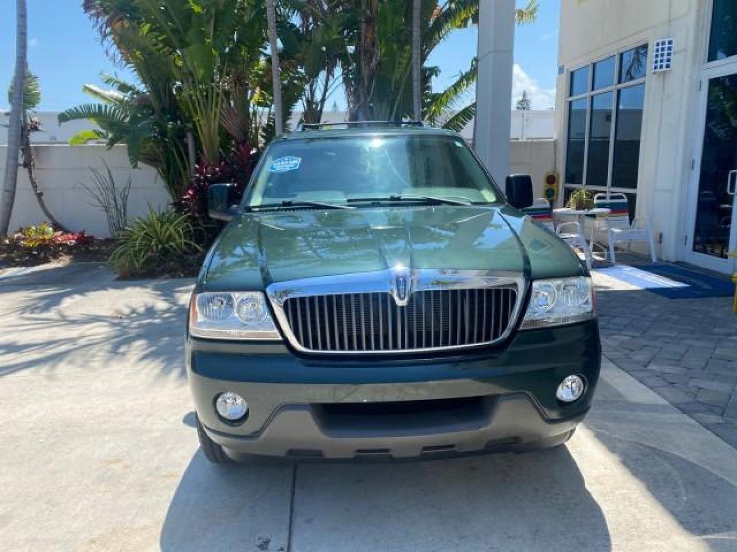 2003 Aspen Green Metallic /Light Parchment Lincoln Aviator Premium SUNROOF LEATHER NAV (5LMEU68H43Z) with an 4.6L DOHC 32-Valve V8 Engine engine, Automatic transmission, located at 4701 North Dixie Hwy, Pompano Beach, FL, 33064, (954) 422-2889, 26.240938, -80.123474 - OUR WEBPAGE FLORIDACARS1.COM HAS OVER 100 PHOTOS AND FREE CARFAX LINK 2003 LINCOLN AVIATOR PREMIUM NAV VIN: 5LMEU68H43ZJ52878 5 L M E U 6 8 H 4 3 Z J 5 2 8 7 8 4 DOOR WAGON/SPORT UTILITY 4.6L V8 F DOHC GASOLINE REAR WHEEL DRIVE Top Features Alloy Wheels Rear View Camera Fold-Away Third Row Running B - Photo#2