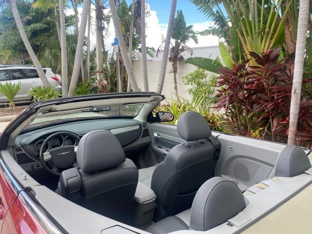 2008 Inferno Red Crystal /Dark/Light Slate Gray Chrysler Sebring FLORIDA 41 SERVICES CONVERTIBLE (1C3LC55R48N) with an 2.7L V6 Cylinder Engine engine, Automatic transmission, located at 4701 North Dixie Hwy, Pompano Beach, FL, 33064, (954) 422-2889, 26.240938, -80.123474 - OUR WEBPAGE FLORIDACARS1.COM HAS OVER 100 PHOTOS AND FREE CARFAX LINK 2008 CHRYSLER SEBRING TOURING VIN: 1C3LC55R48N657900 1 C 3 L C 5 5 R 4 8 N 6 5 7 9 0 0 CONVERTIBLE 2.7L V6 F DOHC 24V GASOLINE FRONT WHEEL DRIVE Top Features Alloy Wheels Satellite Radio Ready 2 Tone Leather Seats Soft Top Front S - Photo#28