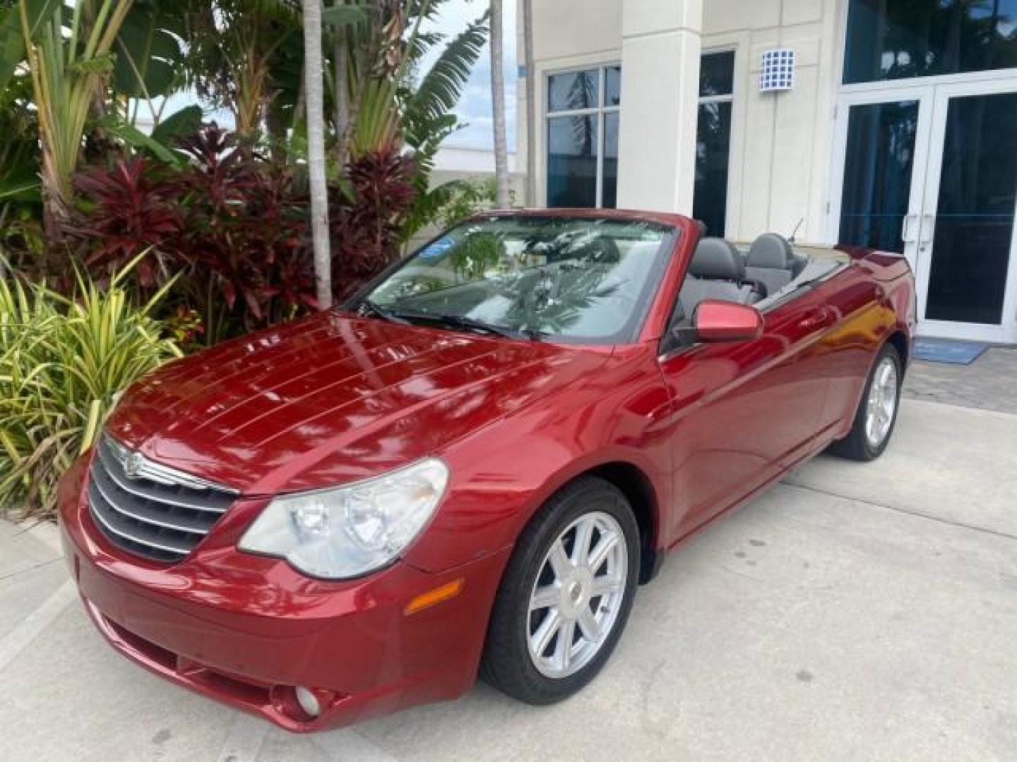 2008 Inferno Red Crystal /Dark/Light Slate Gray Chrysler Sebring FLORIDA 41 SERVICES CONVERTIBLE (1C3LC55R48N) with an 2.7L V6 Cylinder Engine engine, Automatic transmission, located at 4701 North Dixie Hwy, Pompano Beach, FL, 33064, (954) 422-2889, 26.240938, -80.123474 - OUR WEBPAGE FLORIDACARS1.COM HAS OVER 100 PHOTOS AND FREE CARFAX LINK 2008 CHRYSLER SEBRING TOURING VIN: 1C3LC55R48N657900 1 C 3 L C 5 5 R 4 8 N 6 5 7 9 0 0 CONVERTIBLE 2.7L V6 F DOHC 24V GASOLINE FRONT WHEEL DRIVE Top Features Alloy Wheels Satellite Radio Ready 2 Tone Leather Seats Soft Top Front S - Photo#29